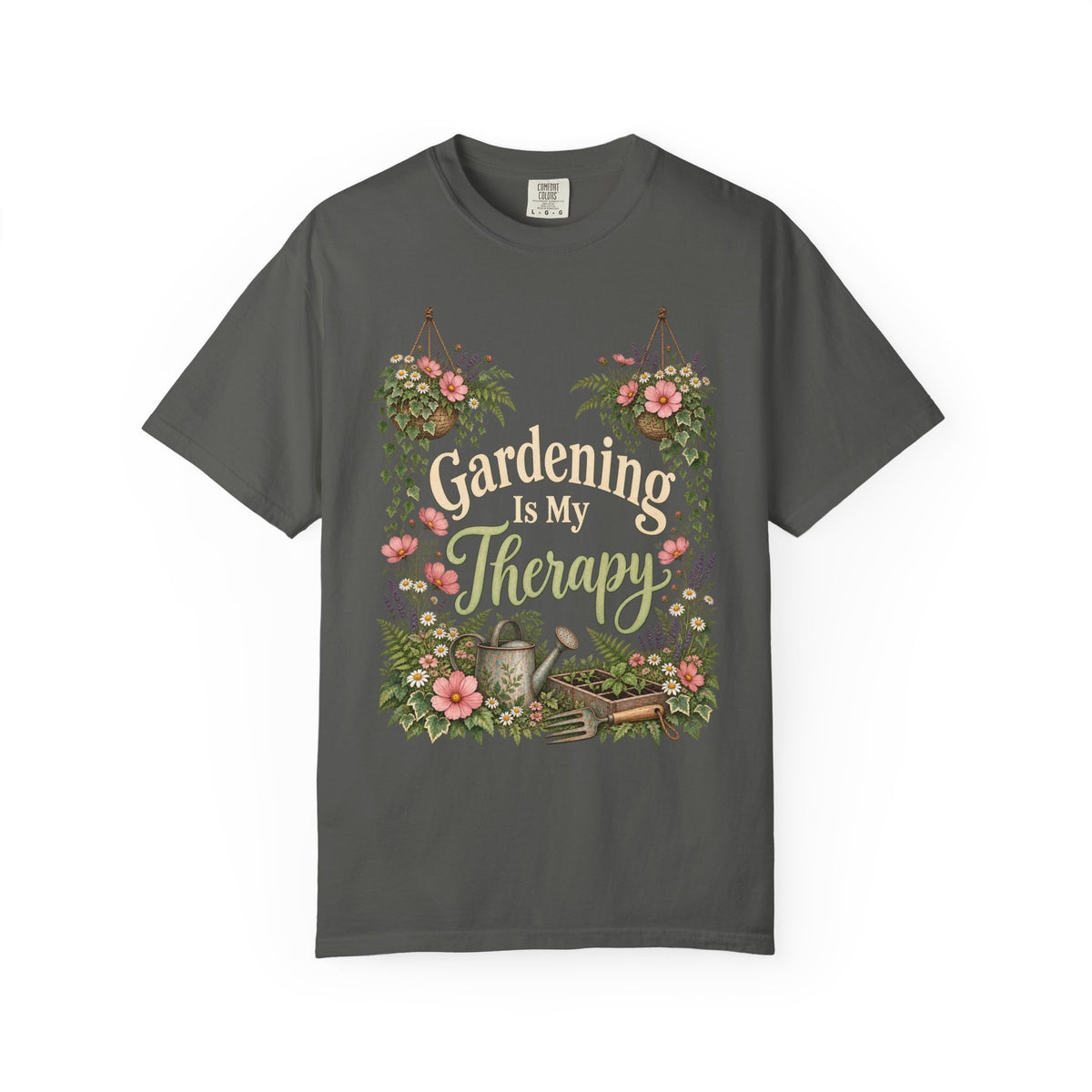 Gardening is My Therapy - Premium T-Shirt