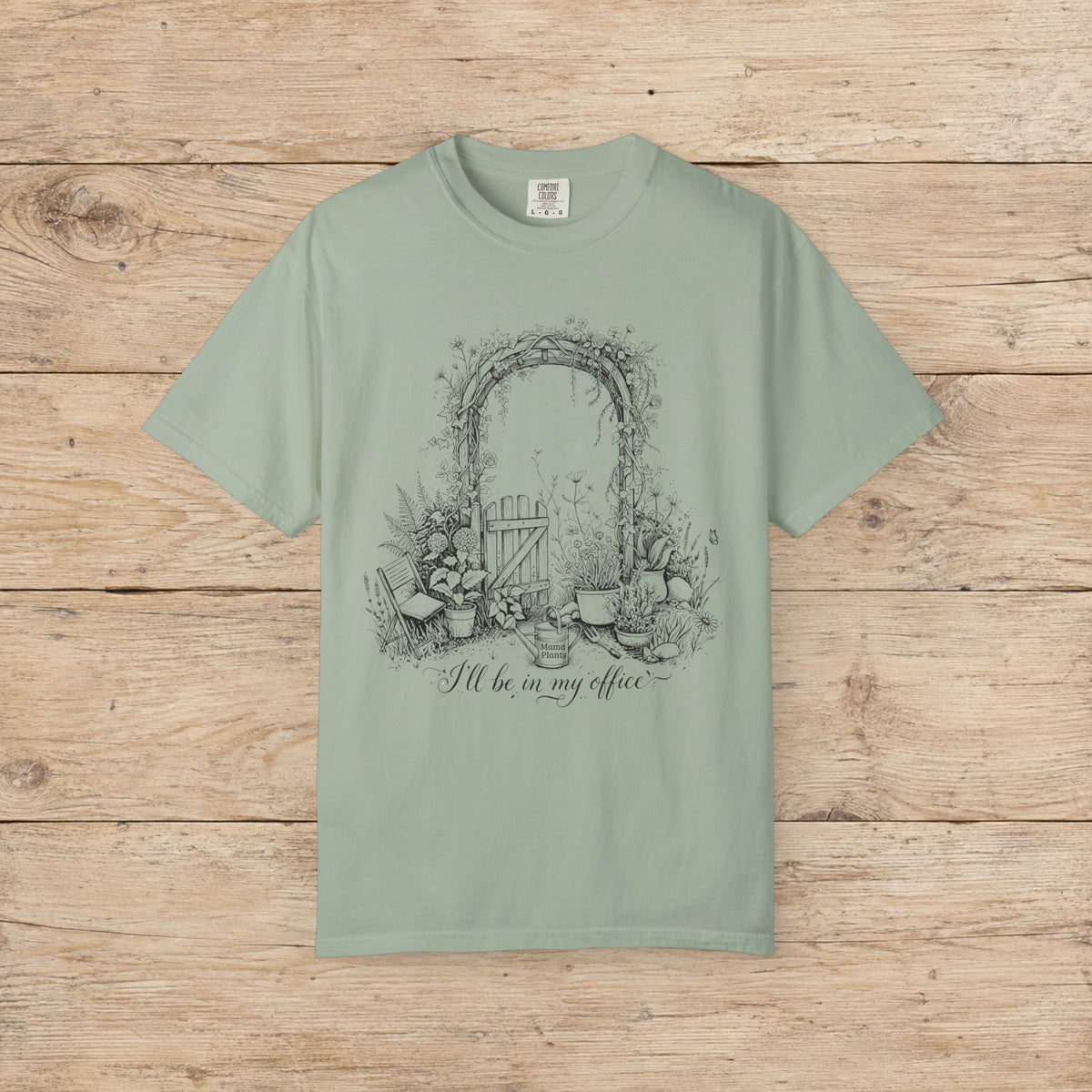 I'll Be in My Office Arch Garden Premium T-Shirt