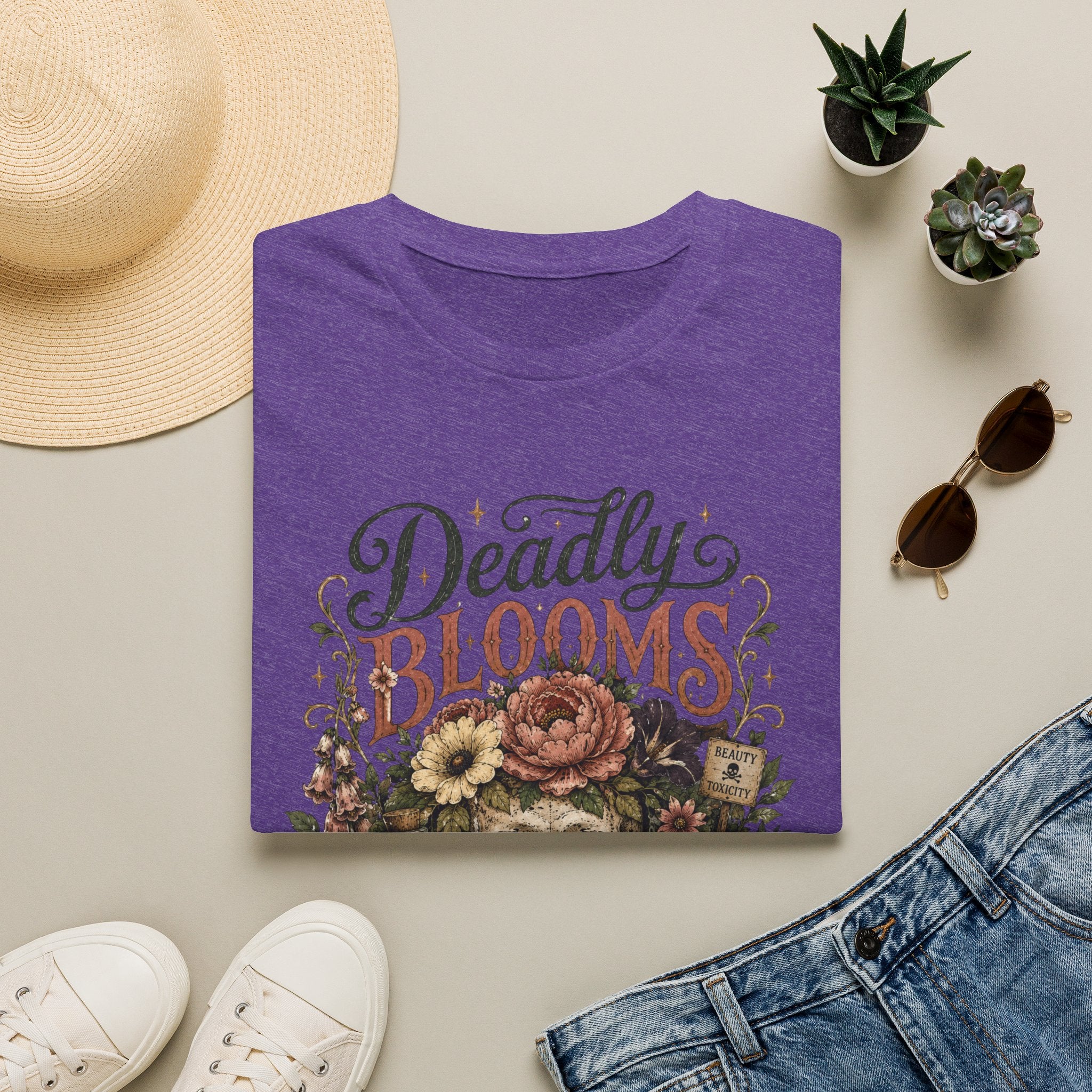Deadly Blooms Some Beauties Bite Back C1 T-Shirt