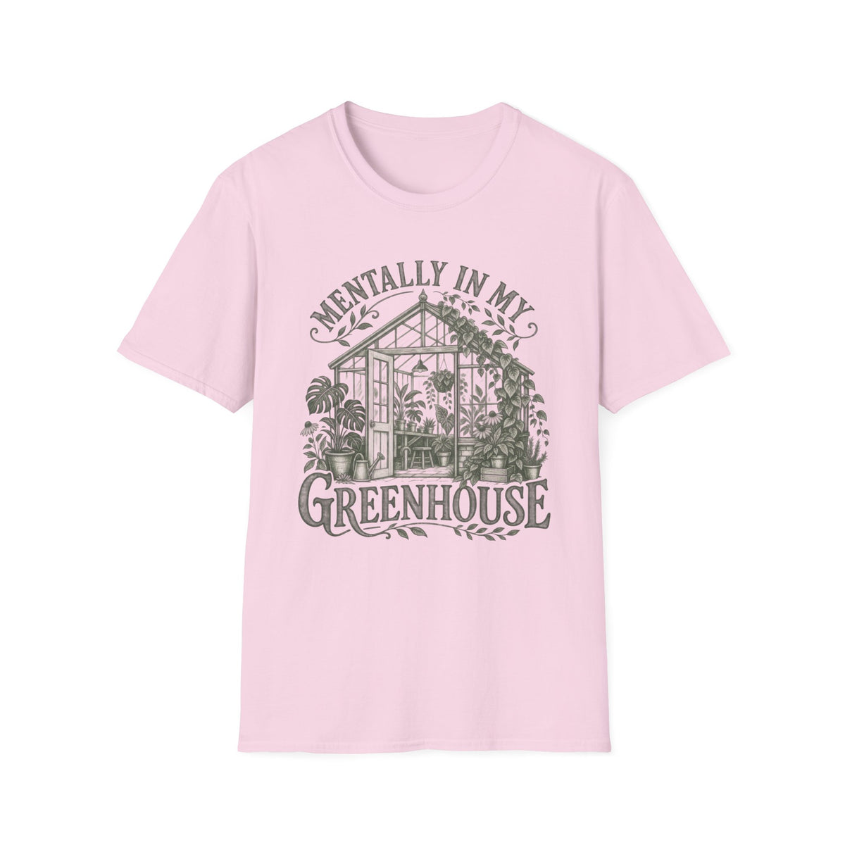 Mentally in My Greenhouse Dark C1 T-Shirt