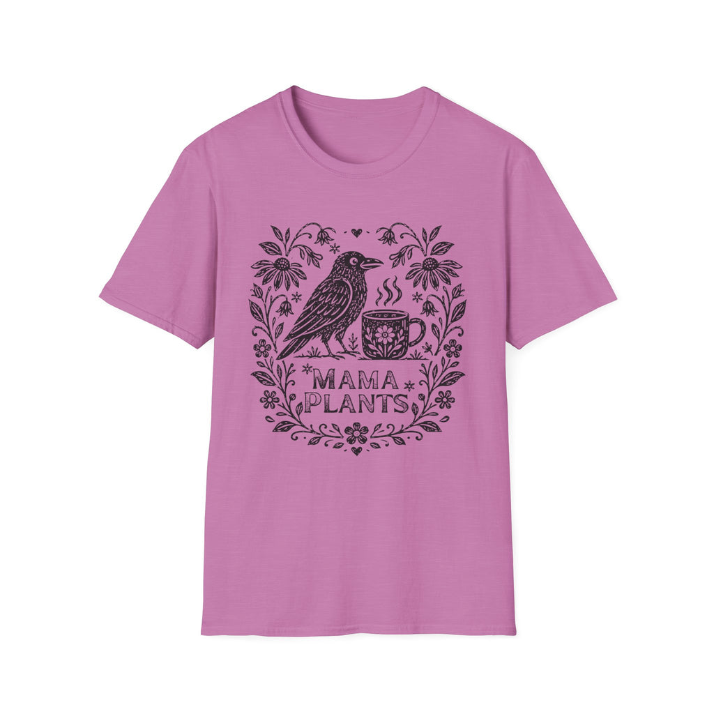 Crow Coffee Garden Mama Plants C1 T-Shirt