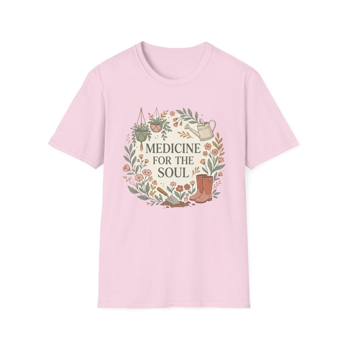 Medicine for the Soul Garden Wreath G1 T-Shirt