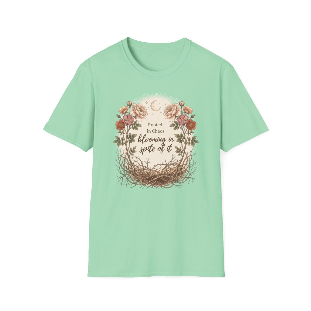 Rooted in Chaos Blooming Onward CL1G1 T-Shirt