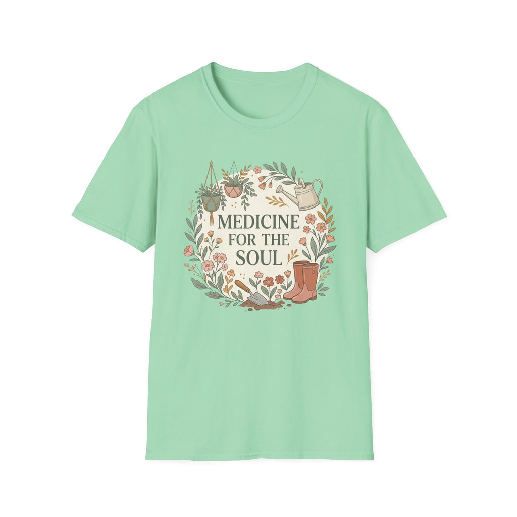 Medicine for the Soul Garden Wreath G1 T-Shirt