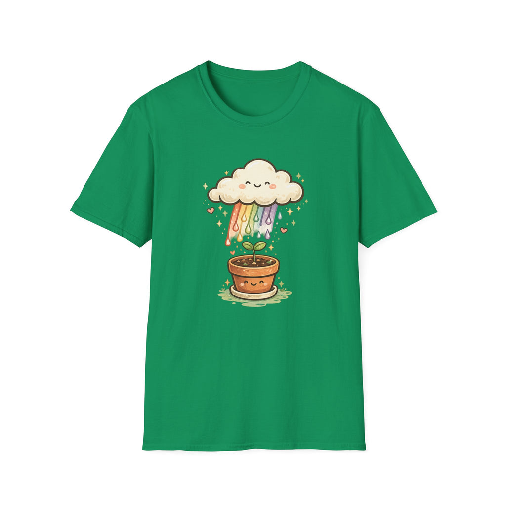 Rainbow Rain Pot C1 T-Shirt