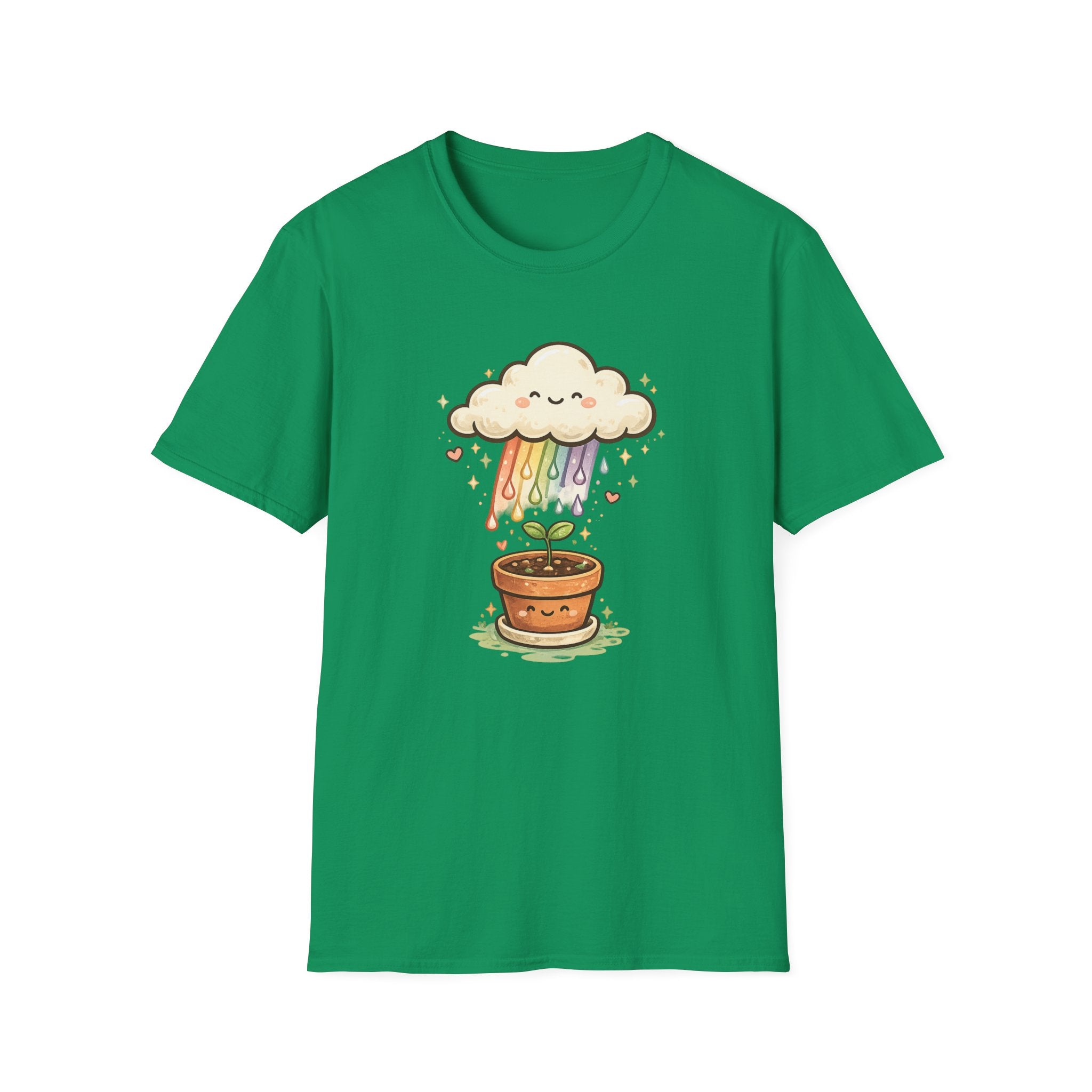 Rainbow Rain Pot C1 T-Shirt