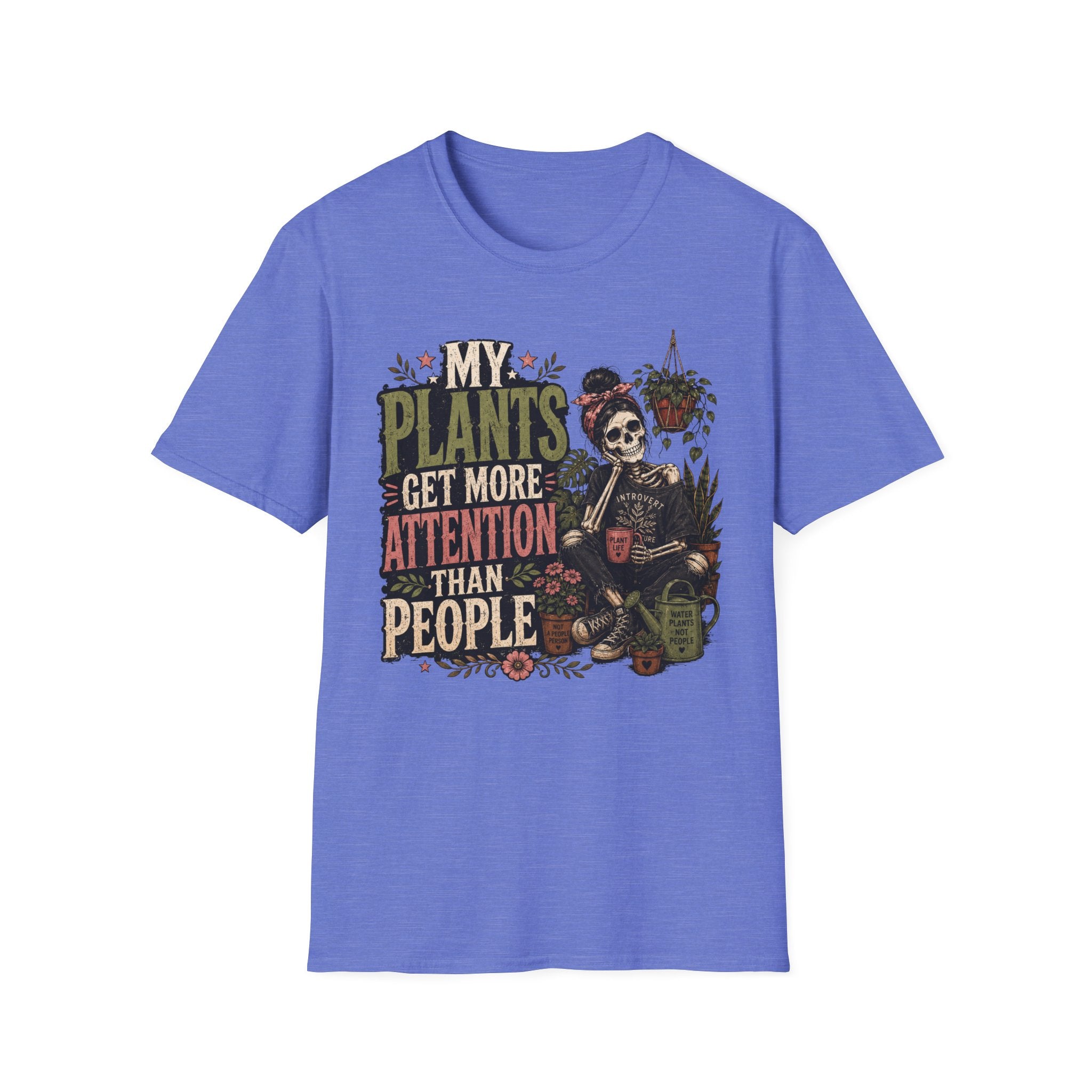 My Plants Get More Attention Than People Gothic C1 T-Shirt