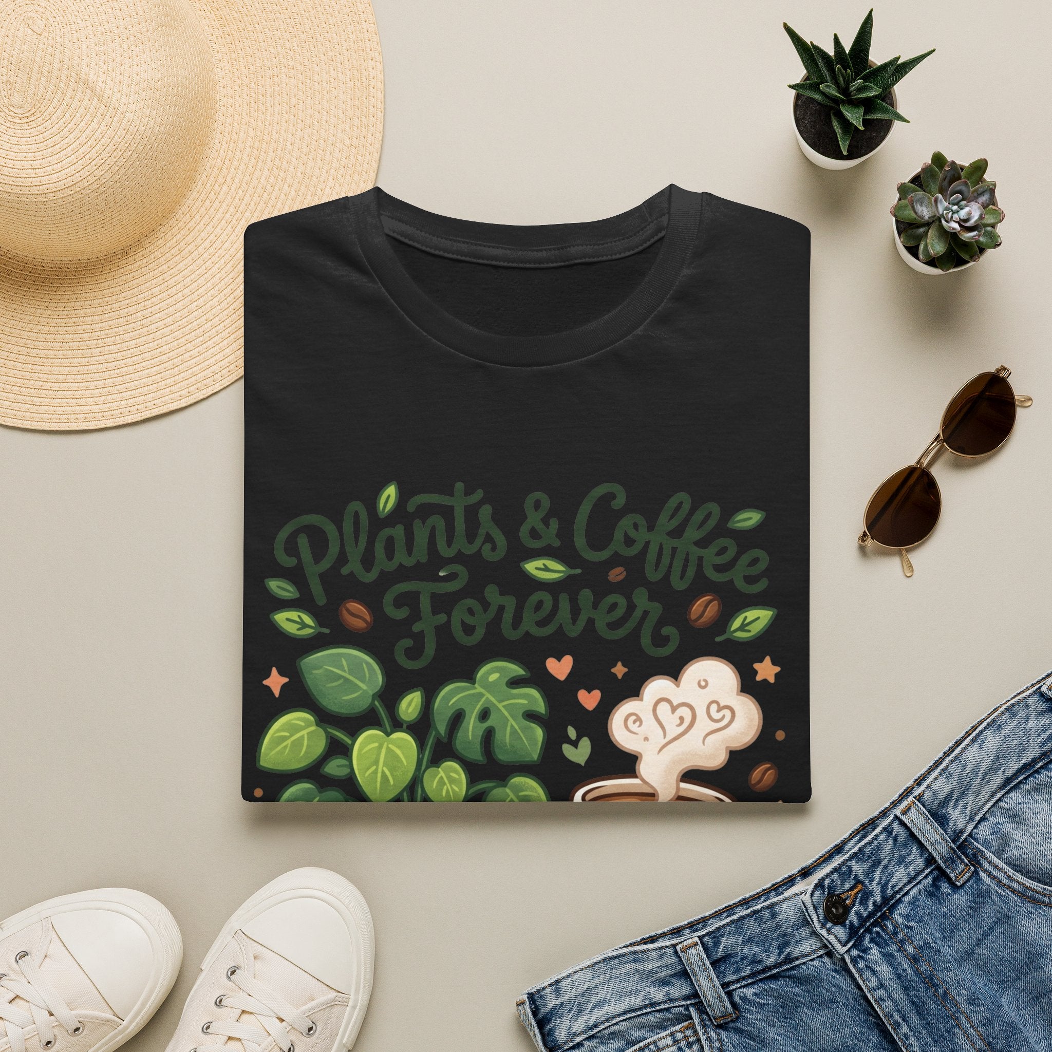 Plants & Coffee Forever G1 T-Shirt