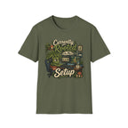 Currently Rooted to My Setup C1 T-Shirt