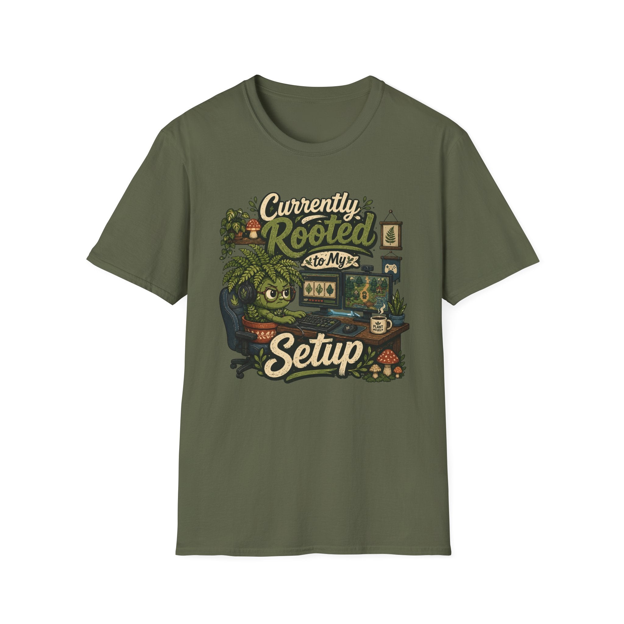 Currently Rooted to My Setup C1 T-Shirt