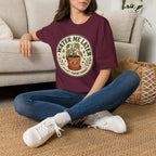Water Me Later Retro Badge Design C1 T-Shirt