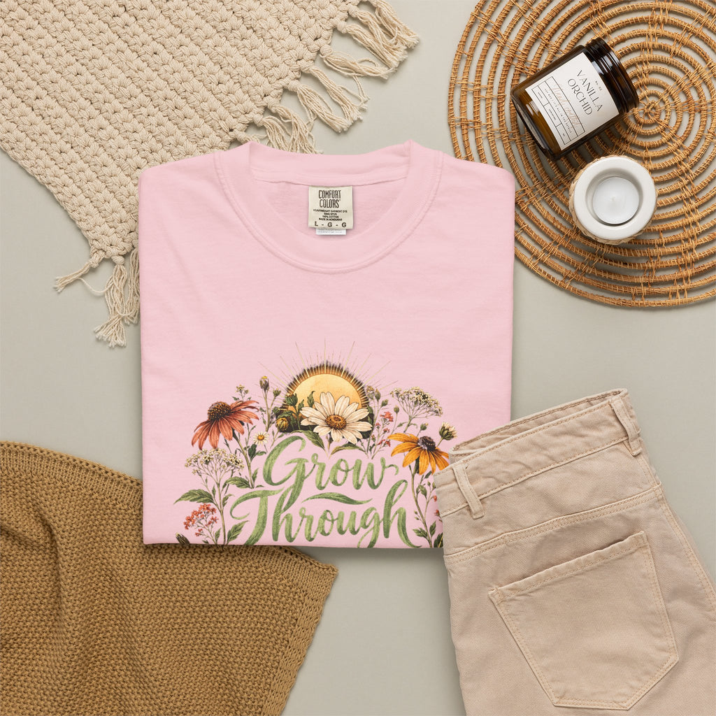 Grow Through What You Go Through Premium T-Shirt