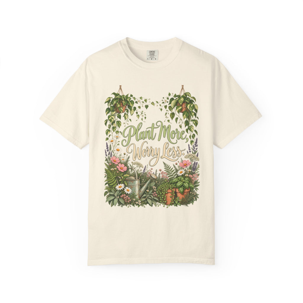 Plant More Worry Less C1 - Premium T-Shirt