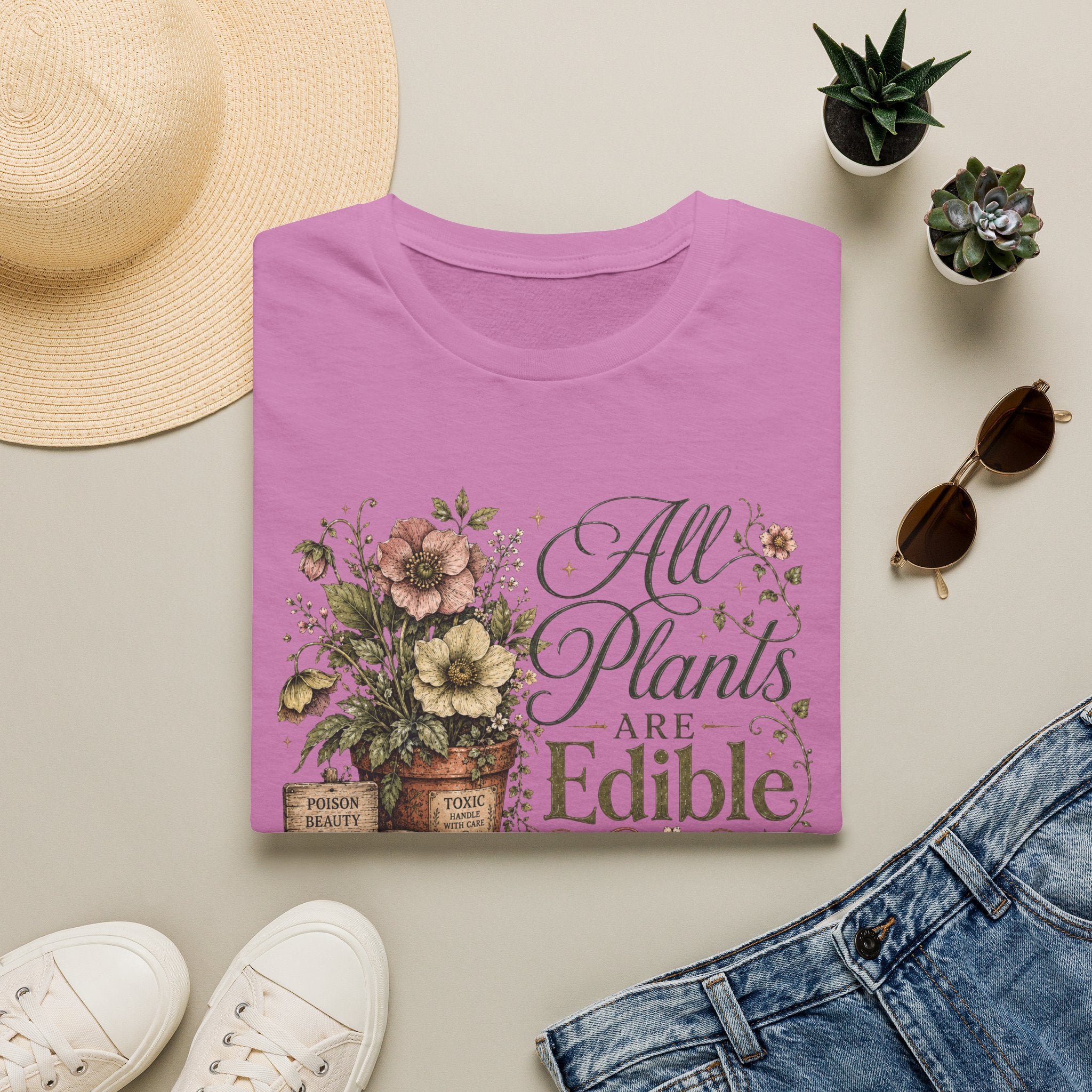 All Plants are Edible Some only Once C3 T-Shirt