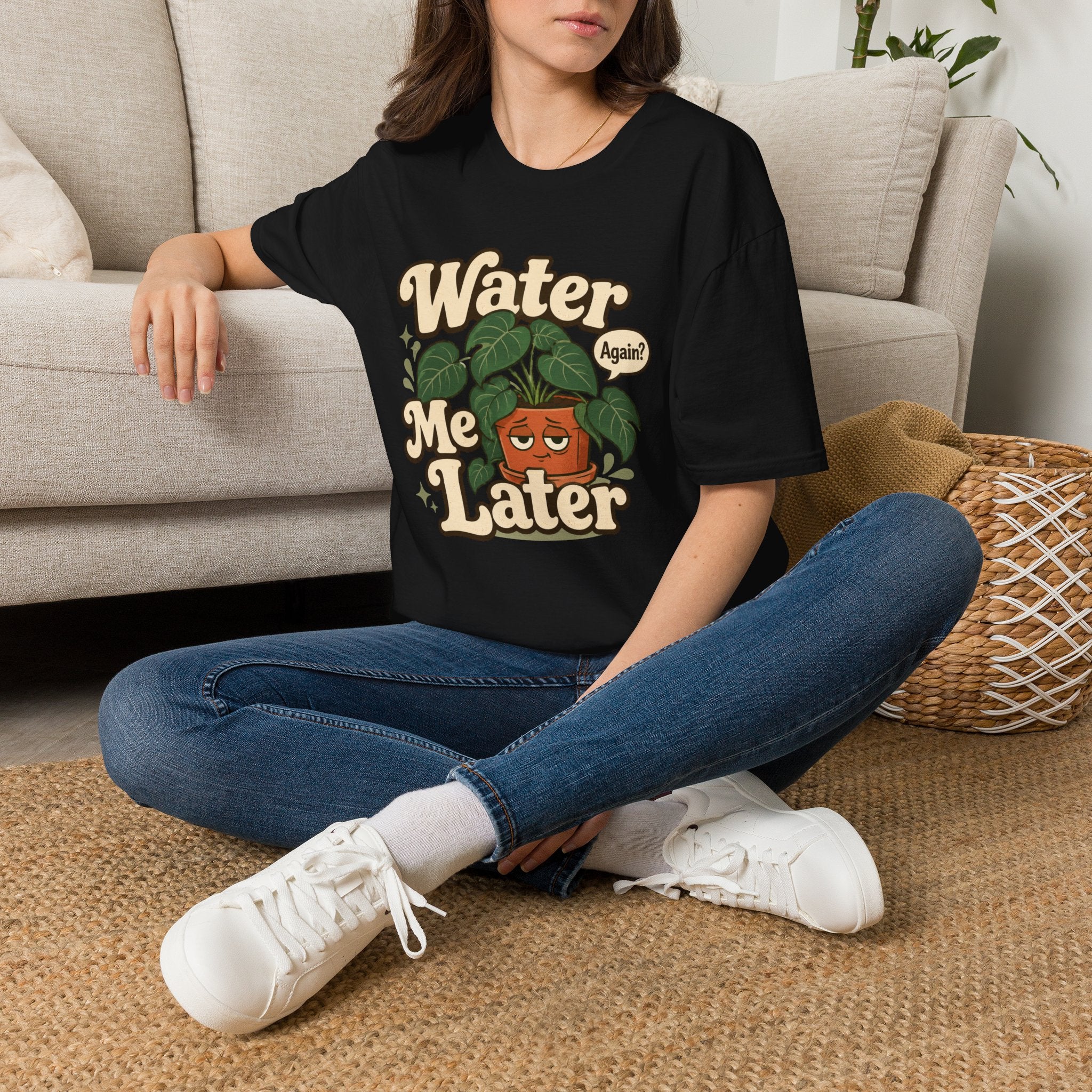 Water Me Later Plant Parent Confession C1 T-Shirt