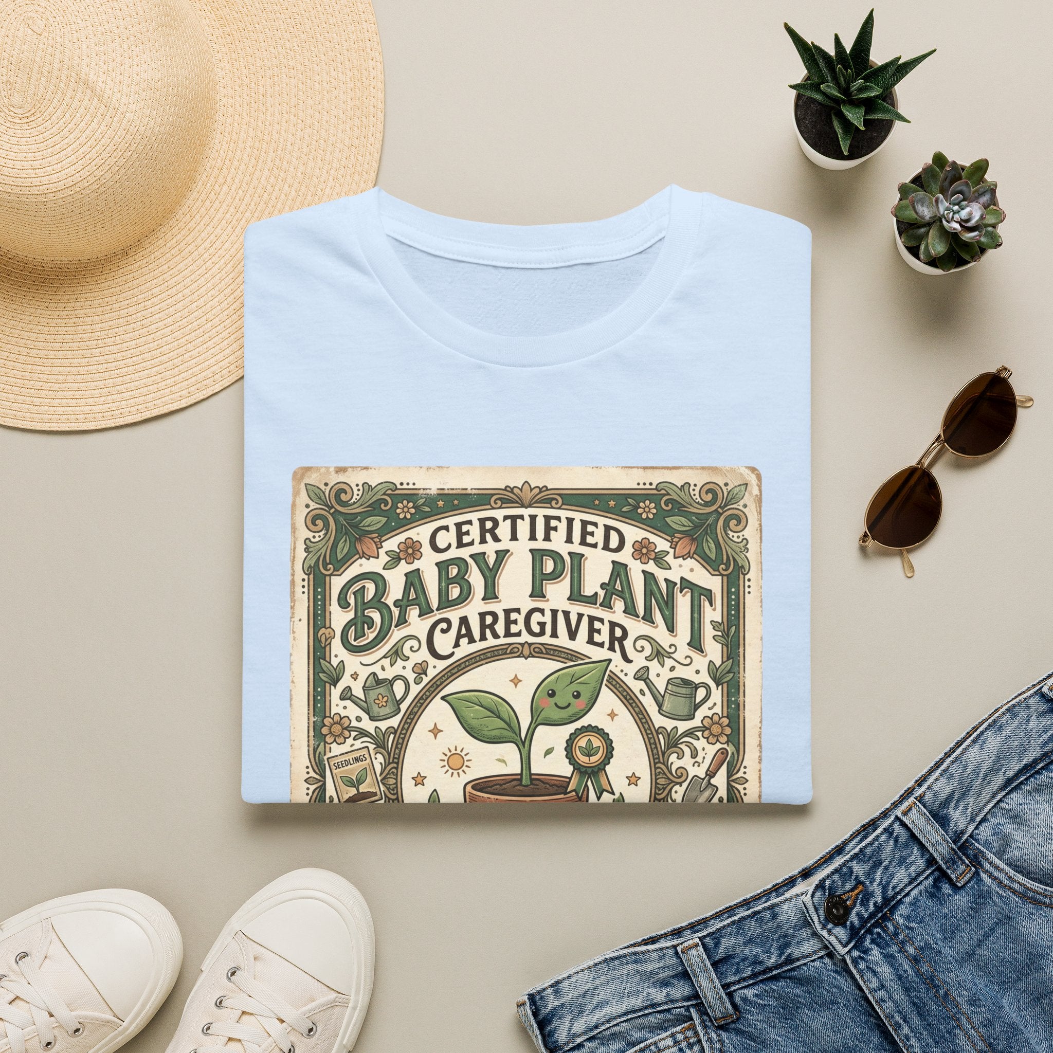 Certified Baby Plant Caregiver G1 T-Shirt