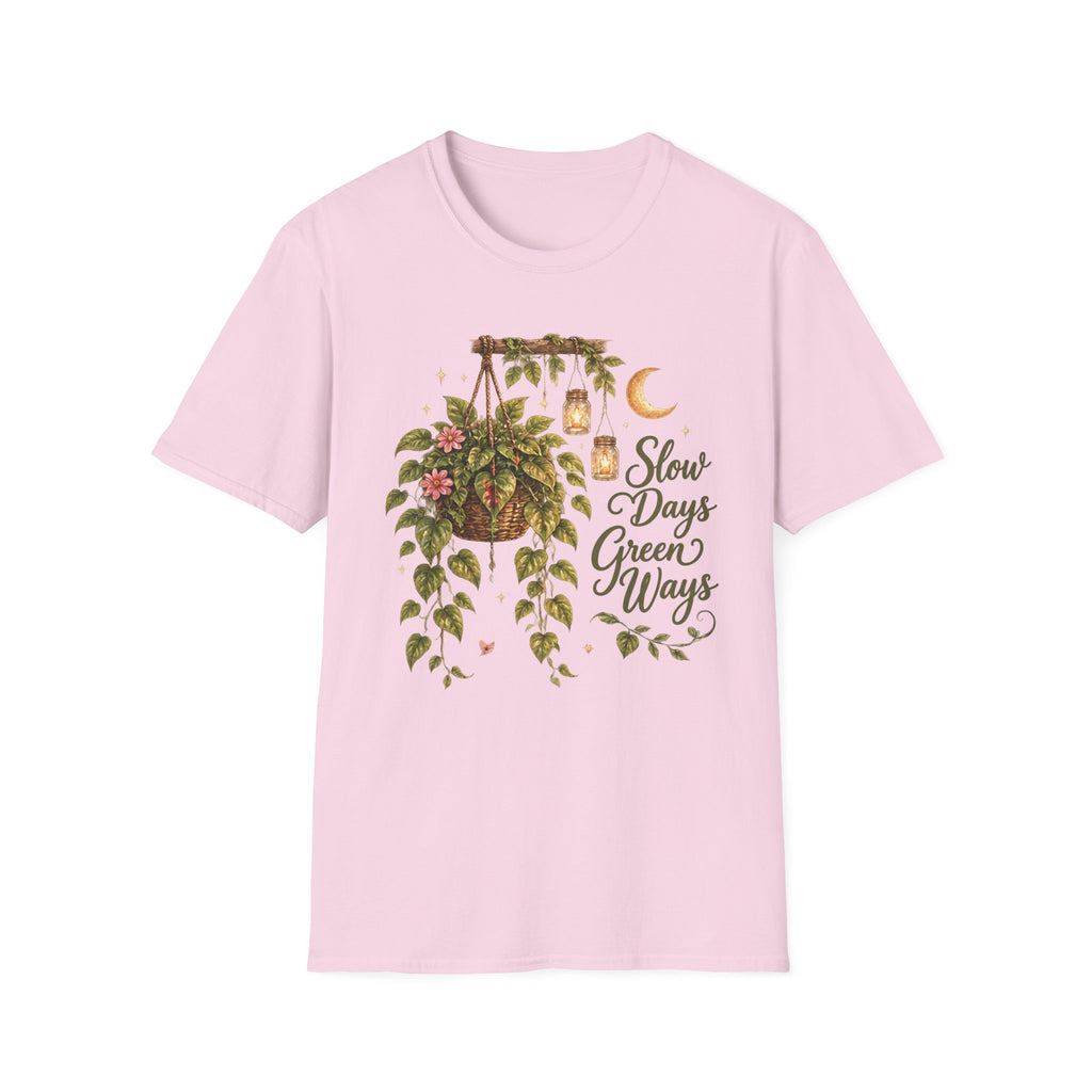Slow Days, Green Ways Garden C4 T-Shirt