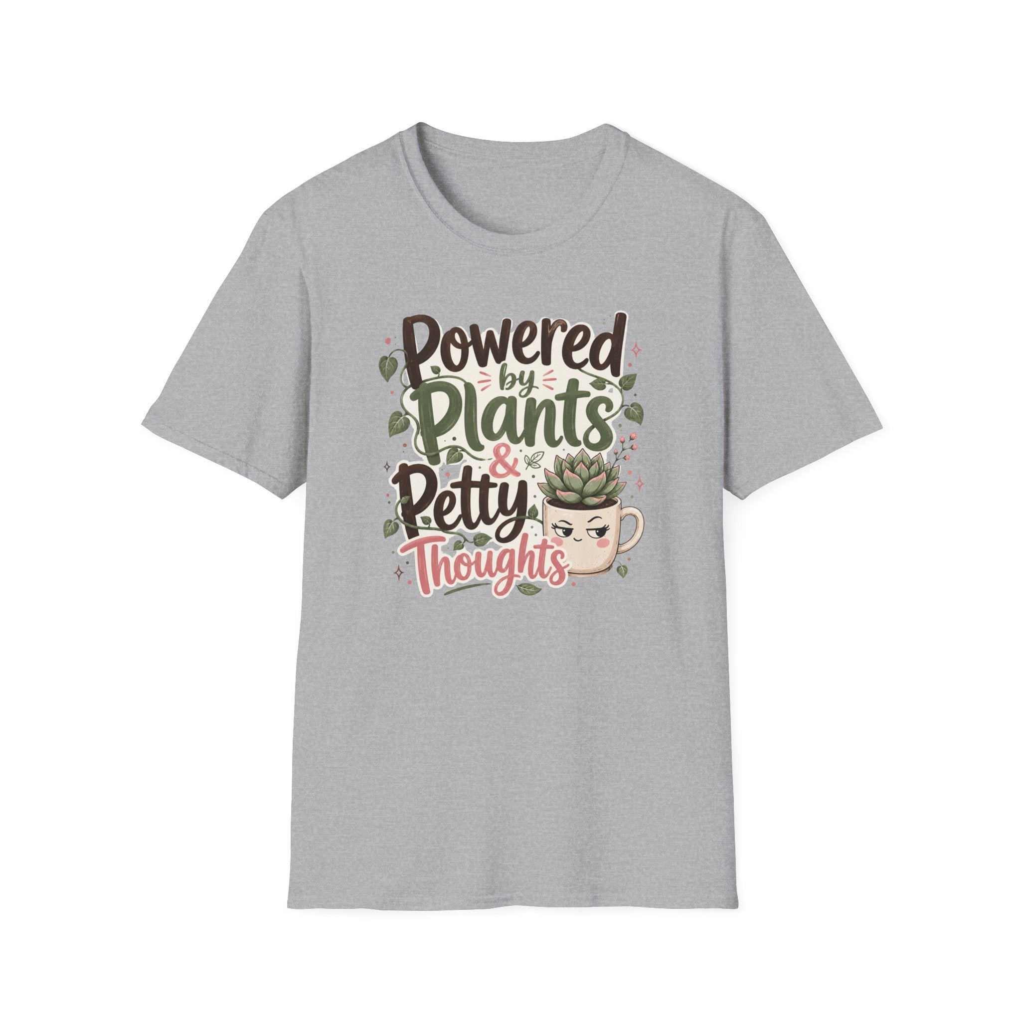 Powered by Plants & Petty Thoughts C1 T-Shirt