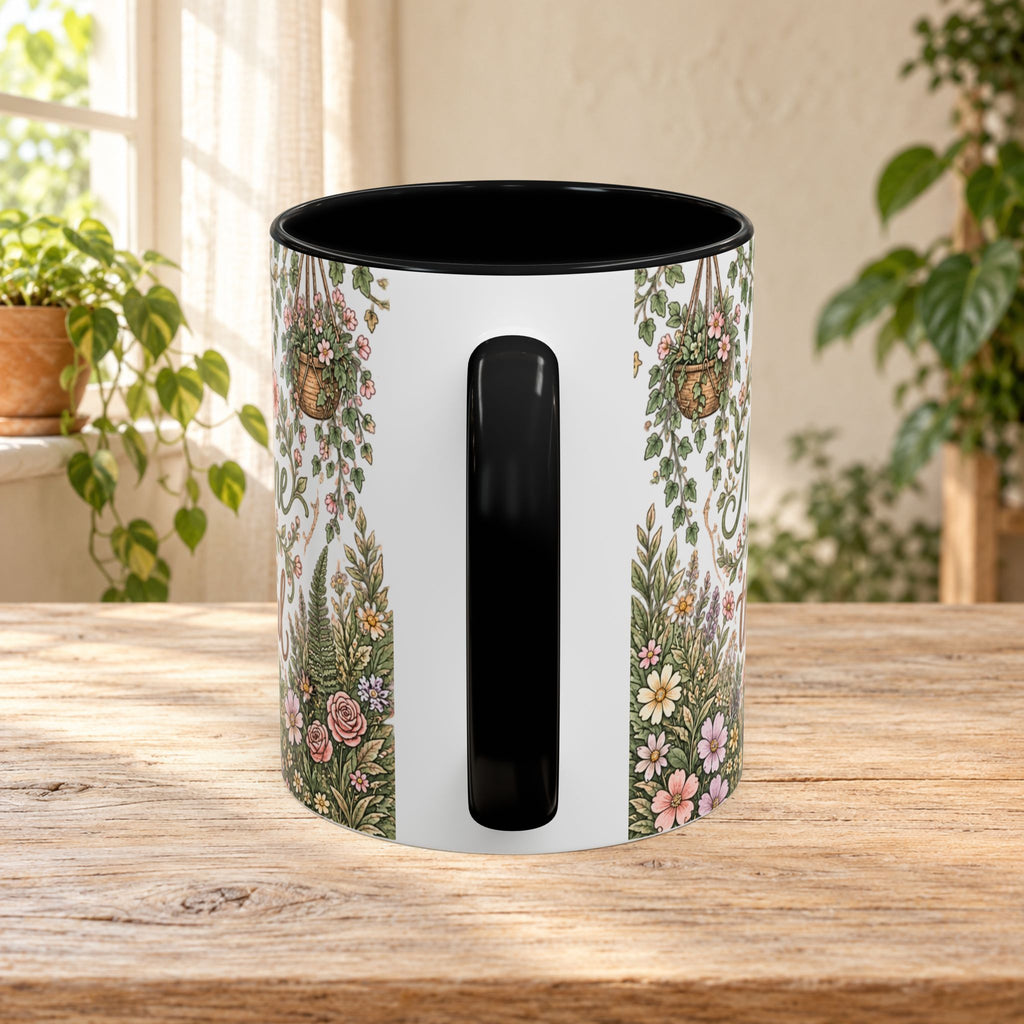 Medicine For The Soul Floral Coffee Mug (11oz or 15oz)
