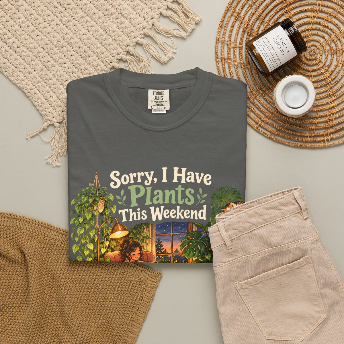 Sorry, I Have Plants This Weekend Premium T-Shirt