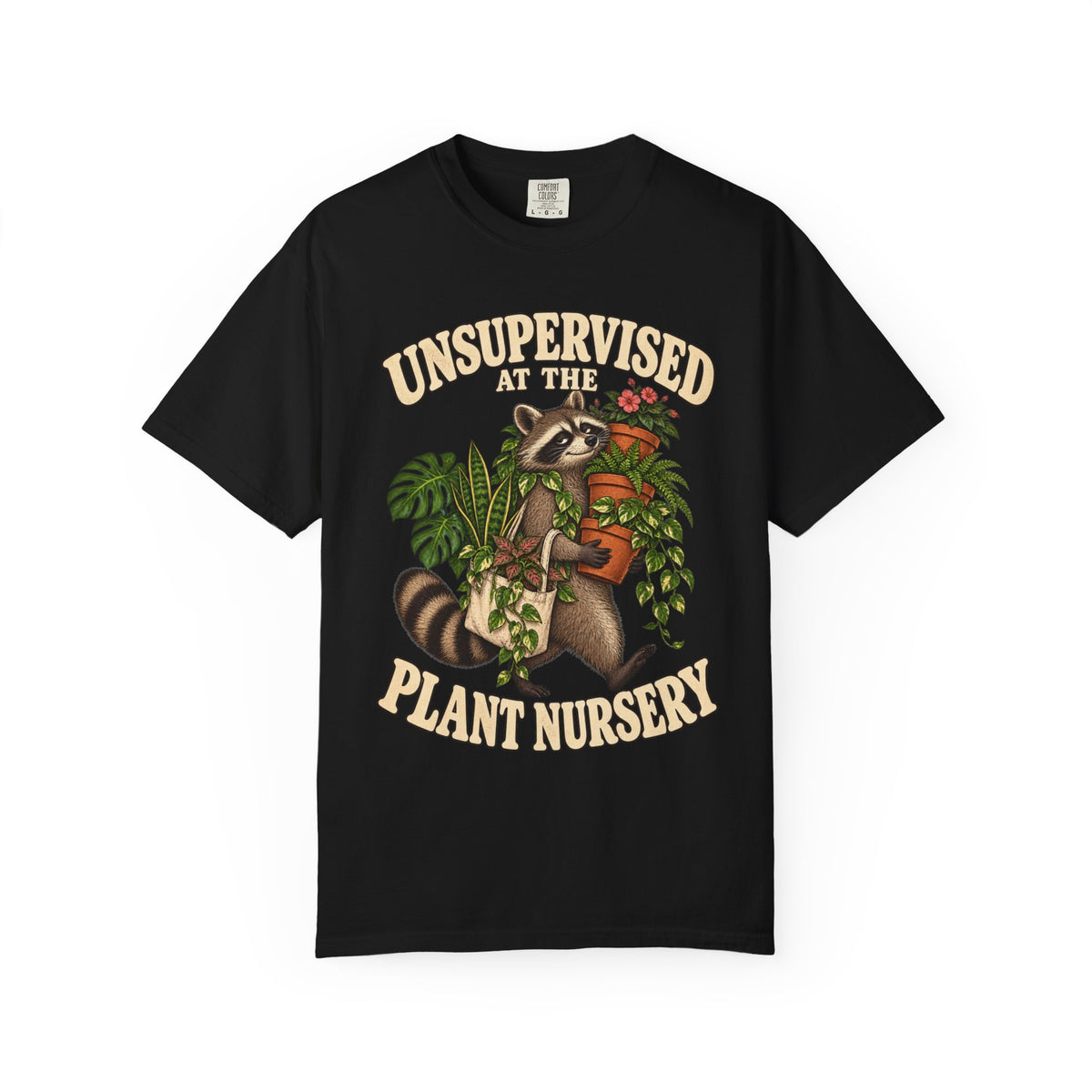 Unsupervised At the Plant Nursery - Premium T-Shirt