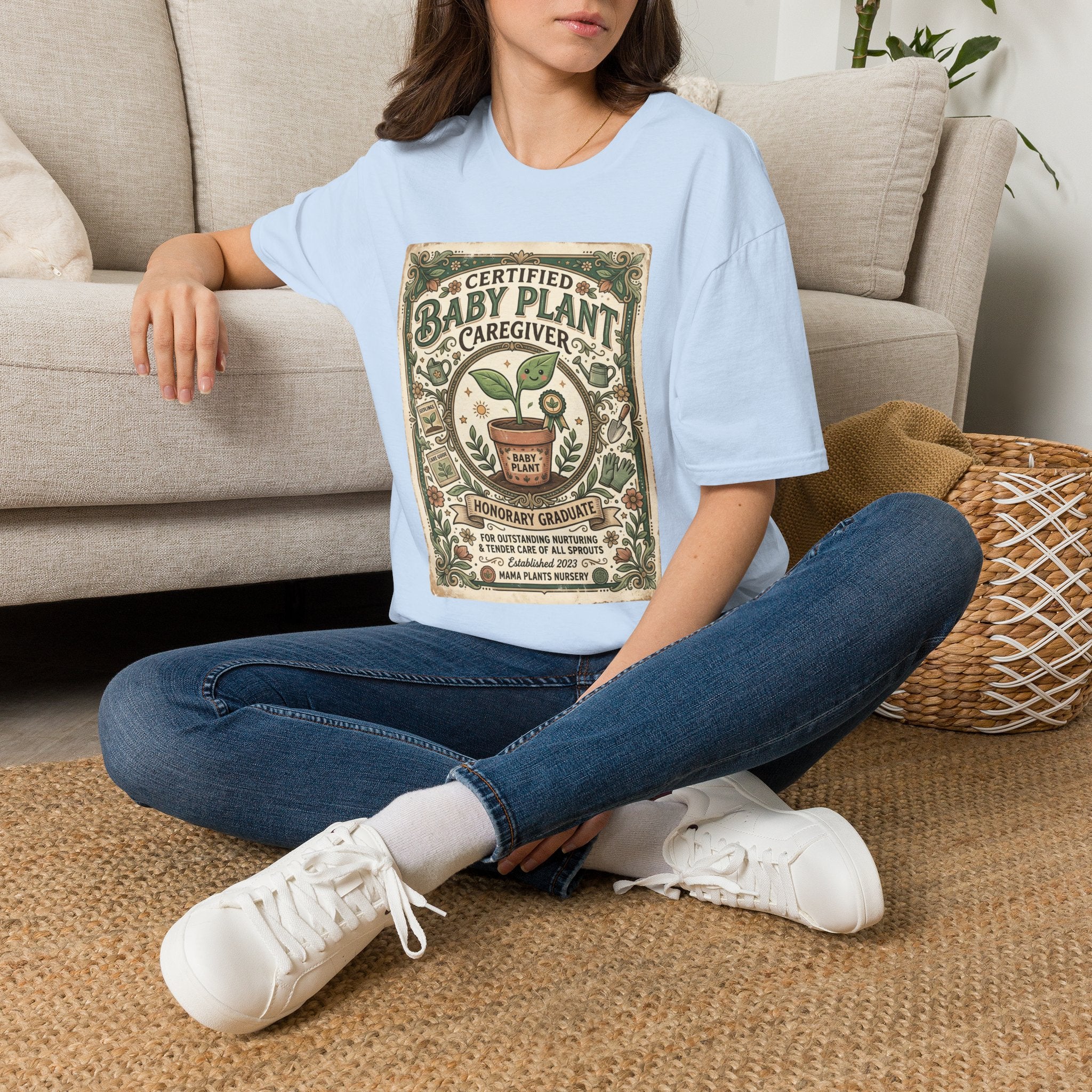 Certified Baby Plant Caregiver G1 T-Shirt