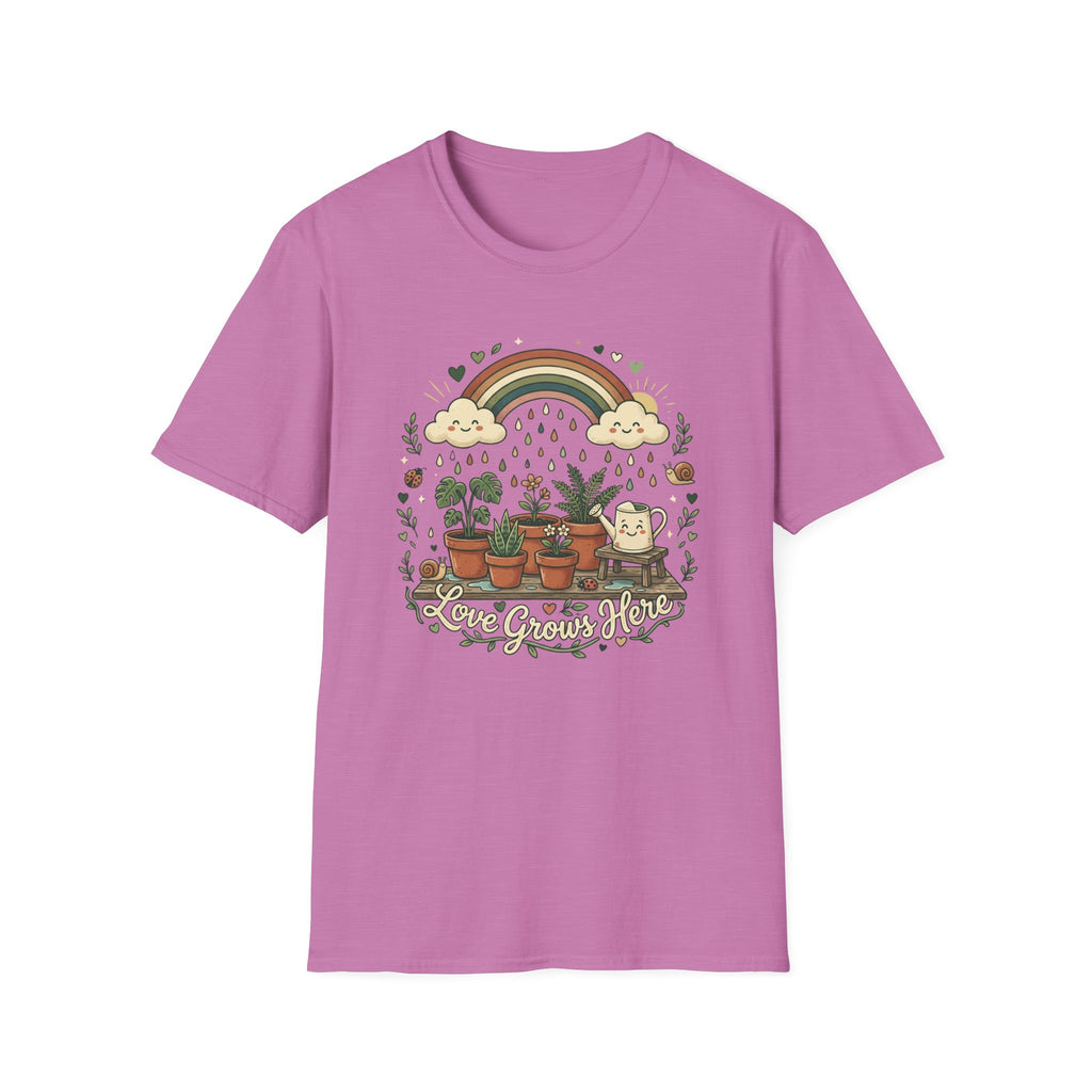 Rainbow Rain Love Grow Here G1 T-Shirt