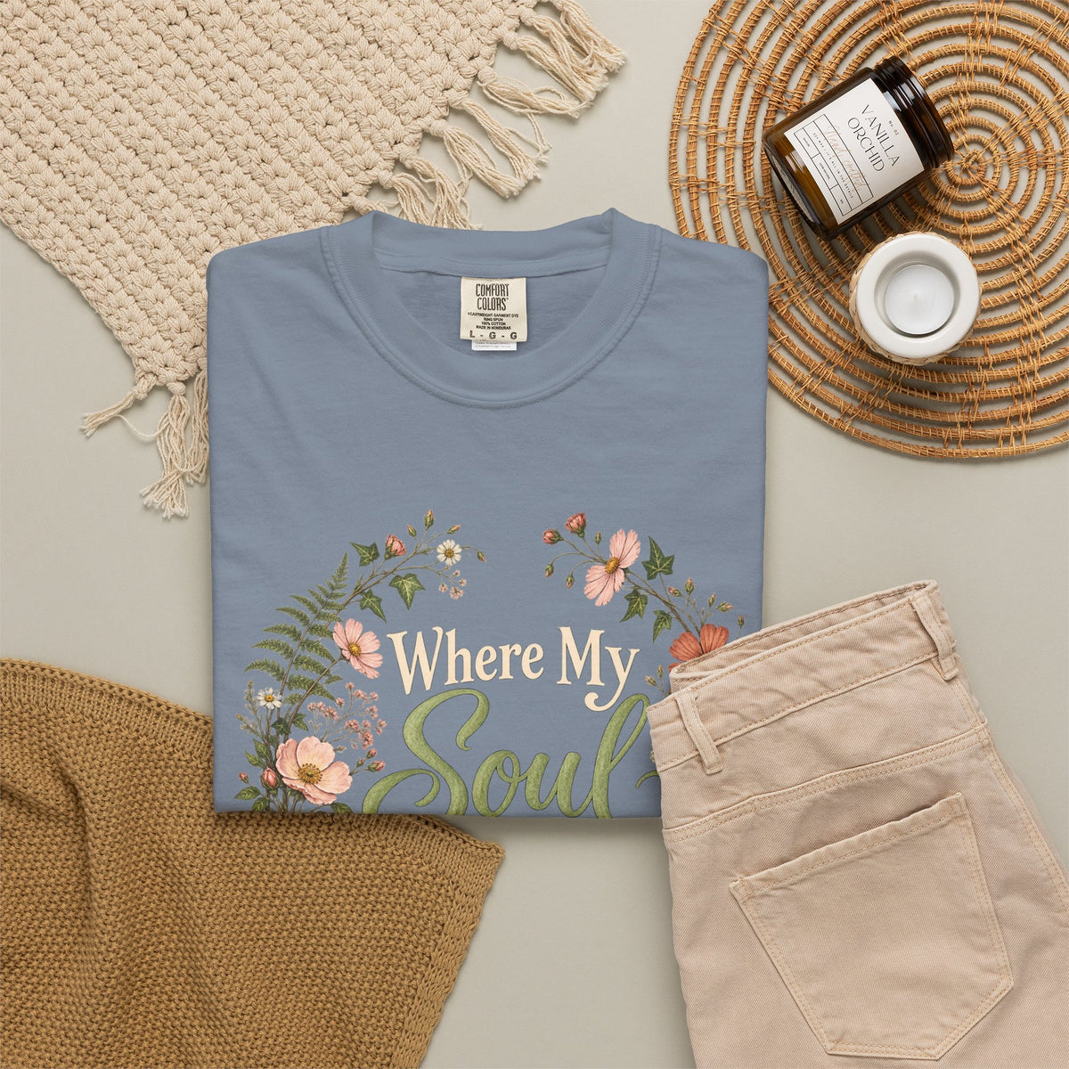 Where My soul Takes Root Premium T-Shirt