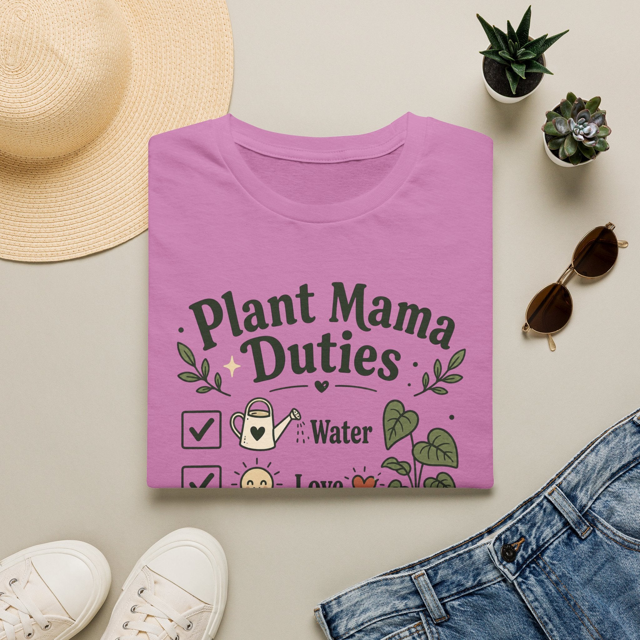 Plant Mama Duties C1 T-Shirt