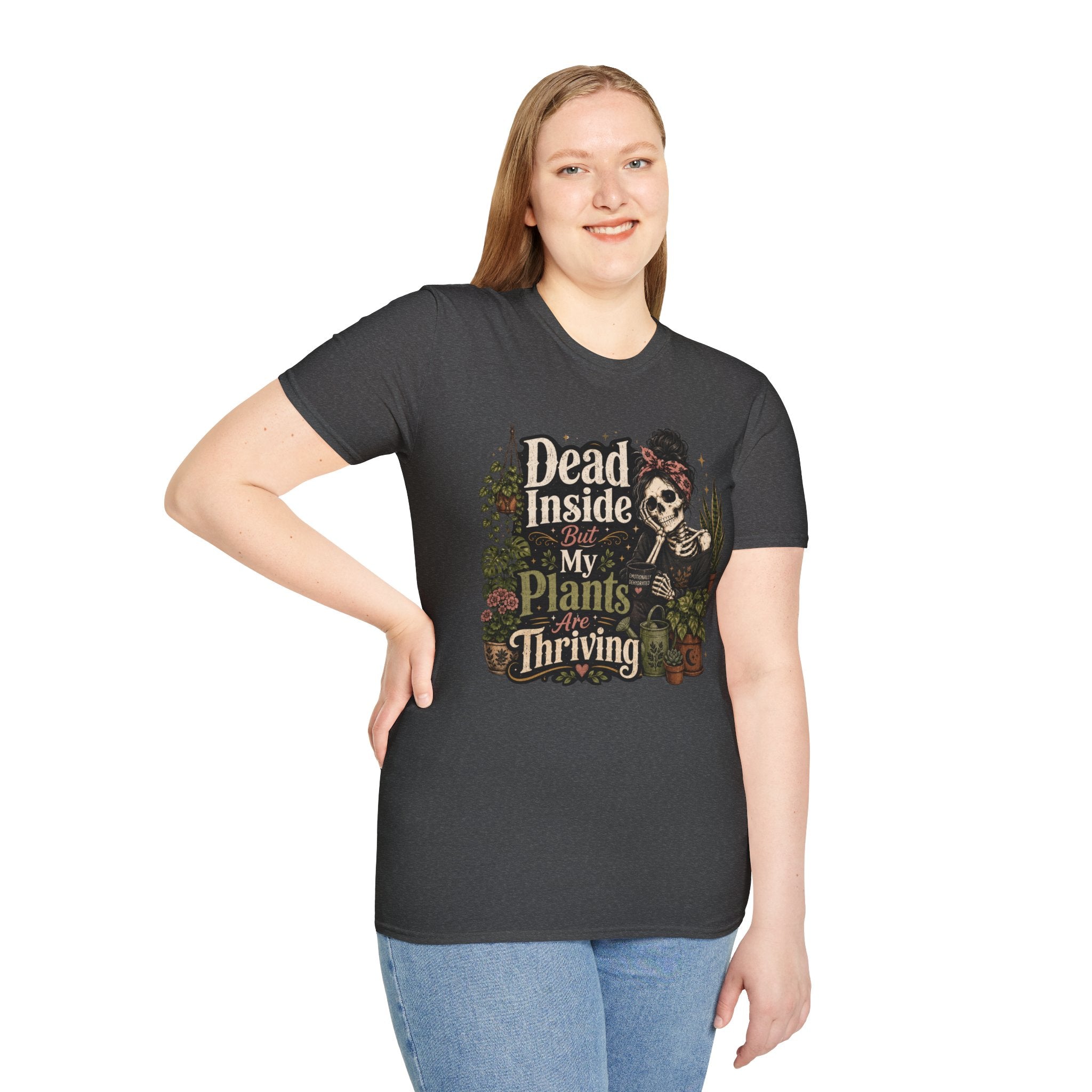 Dead Inside But My Plants Are Thriving C2 T-Shirt