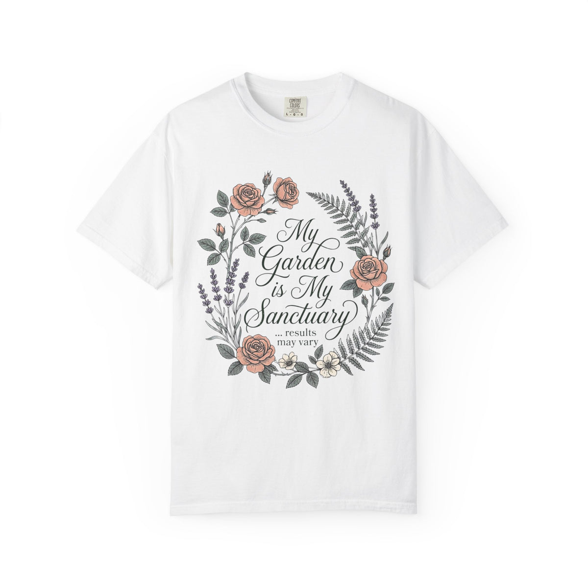 My Garden is My Sanctuary - Premium T-Shirt