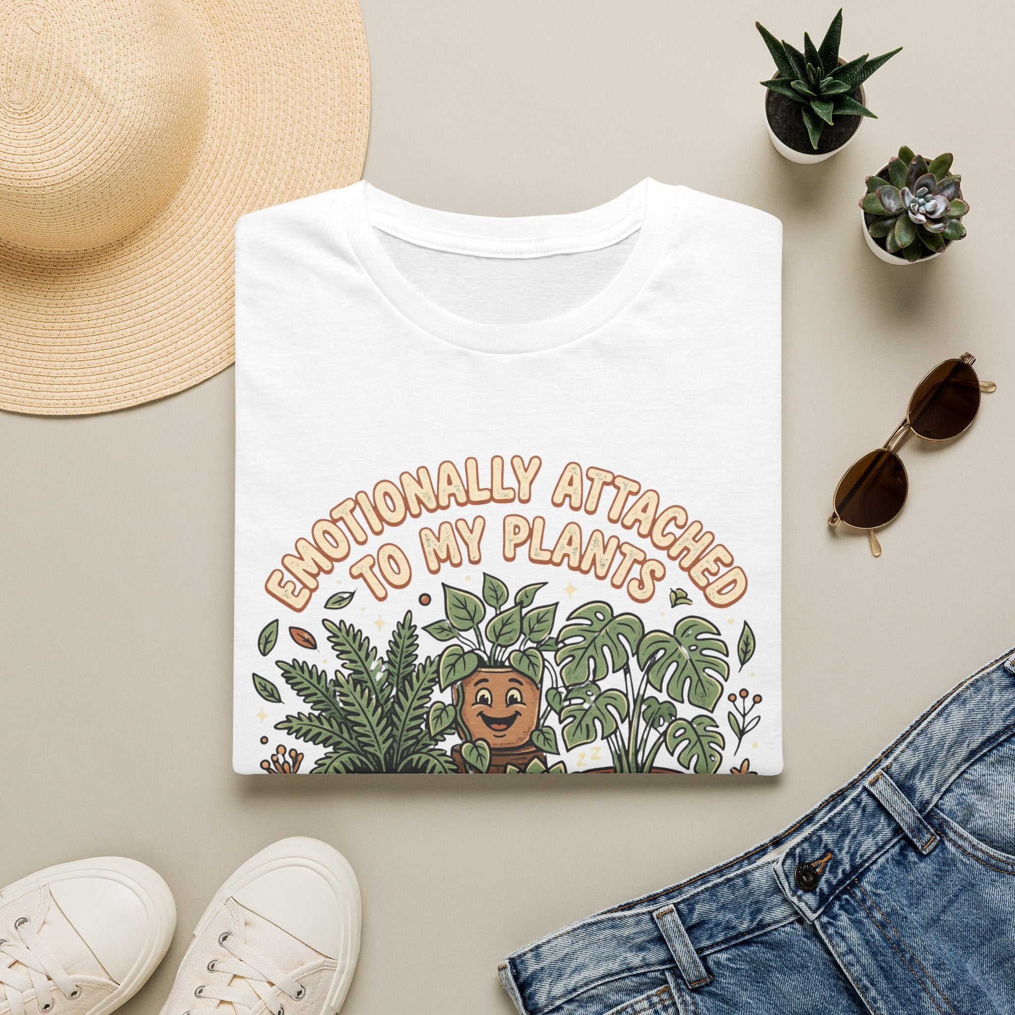 Emotionally Attached to My Plants G1 T-Shirt