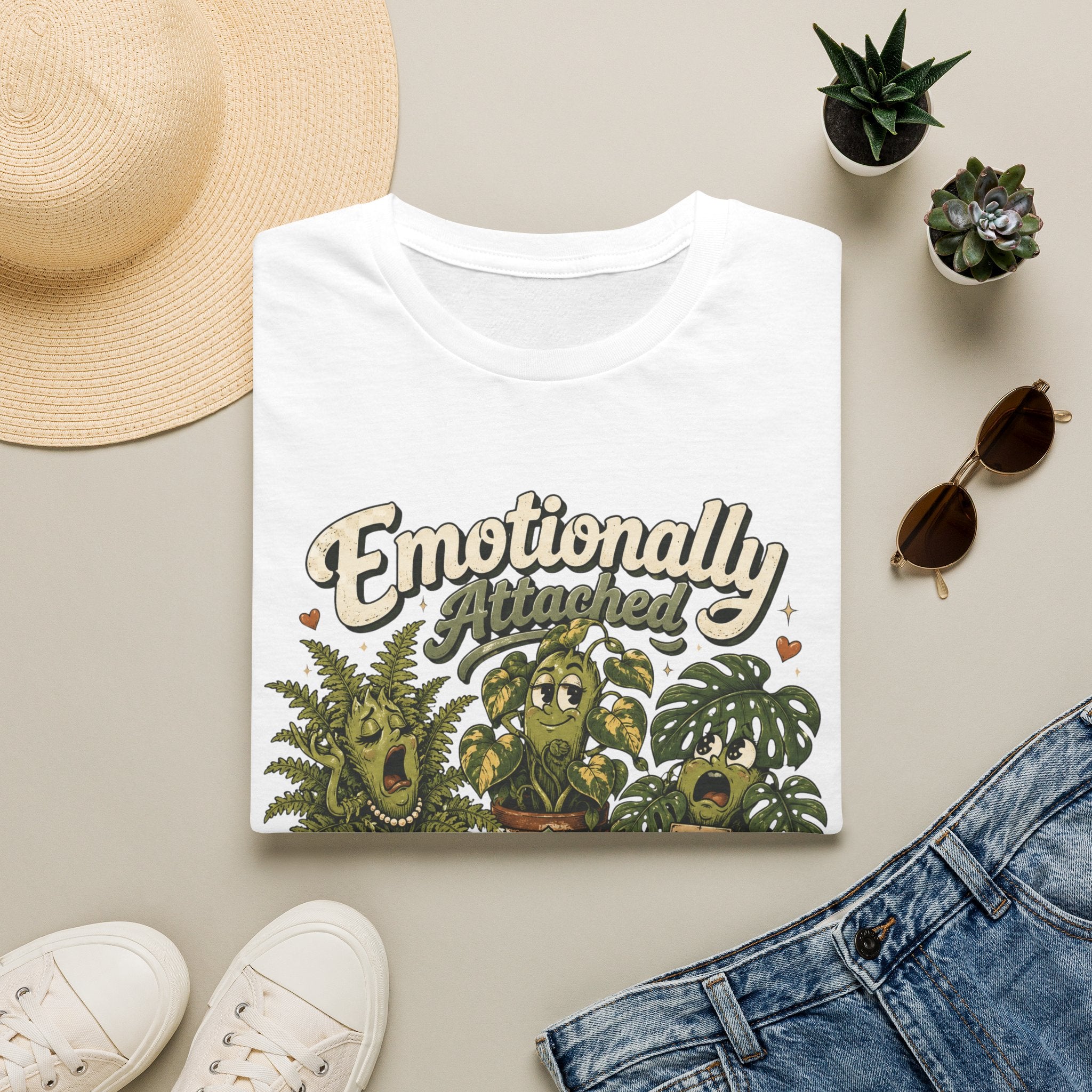 Emotionally Attached to My Plants C1 T-Shirt