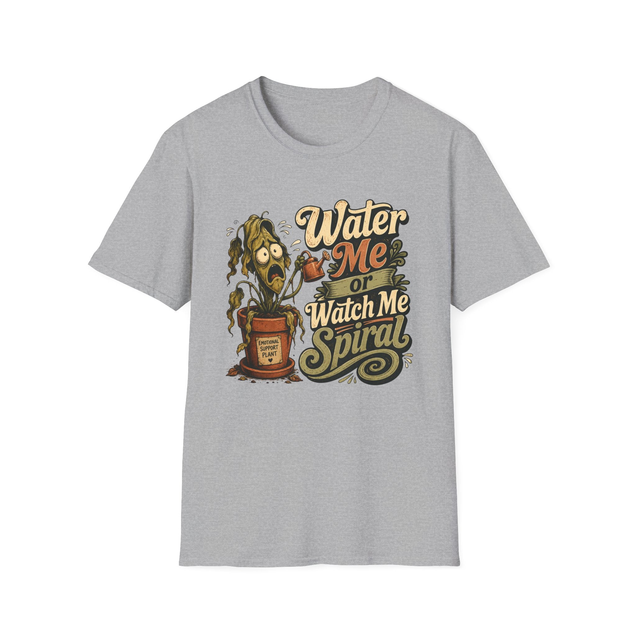 Water Me or Watch Me Spiral C1 T-Shirt
