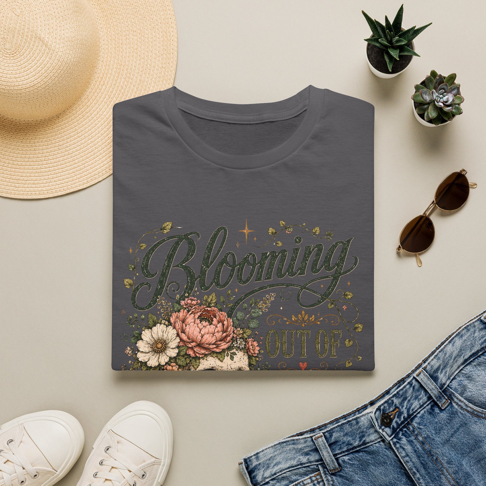 Blooming Out of Spite Gothic C1 T-Shirt