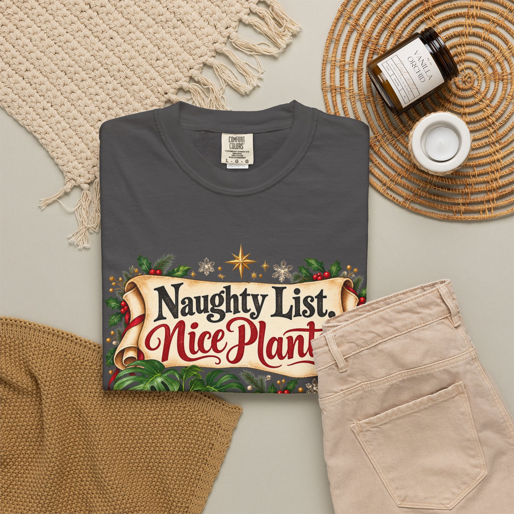 Naughty list, Nice Plants Premium T-Shirt