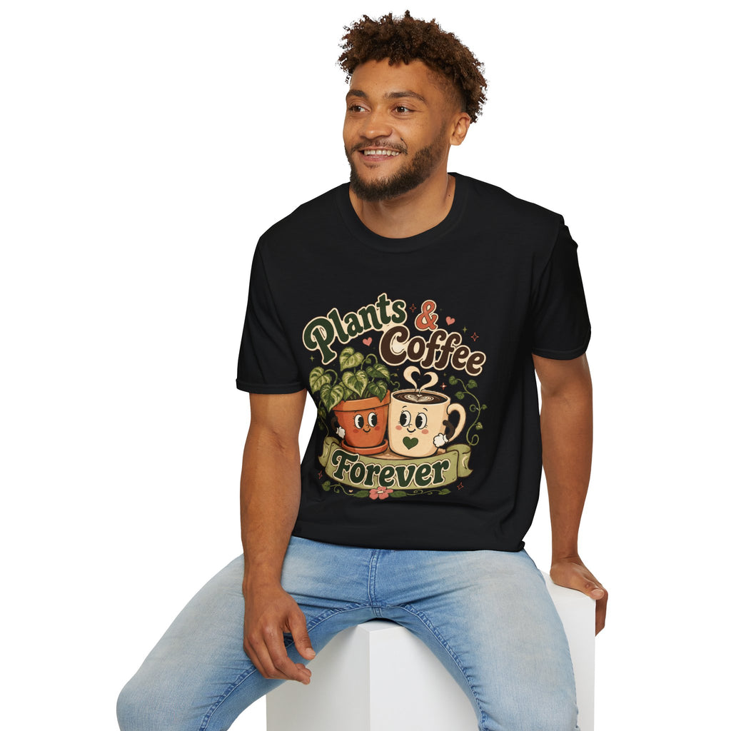 Plants & Coffee Forever C1 T-Shirt