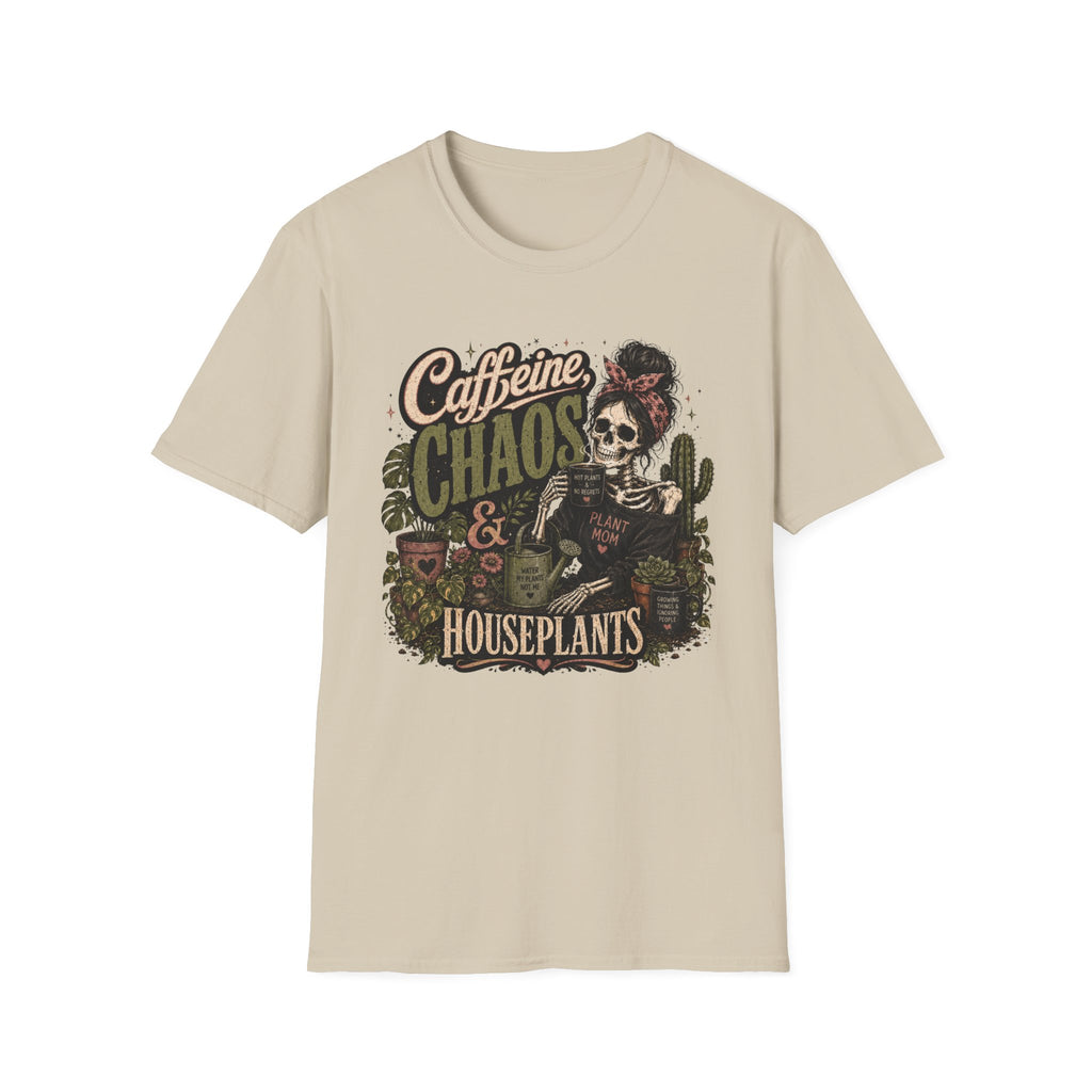 Caffeine Chaos Houseplants C1 T-Shirt