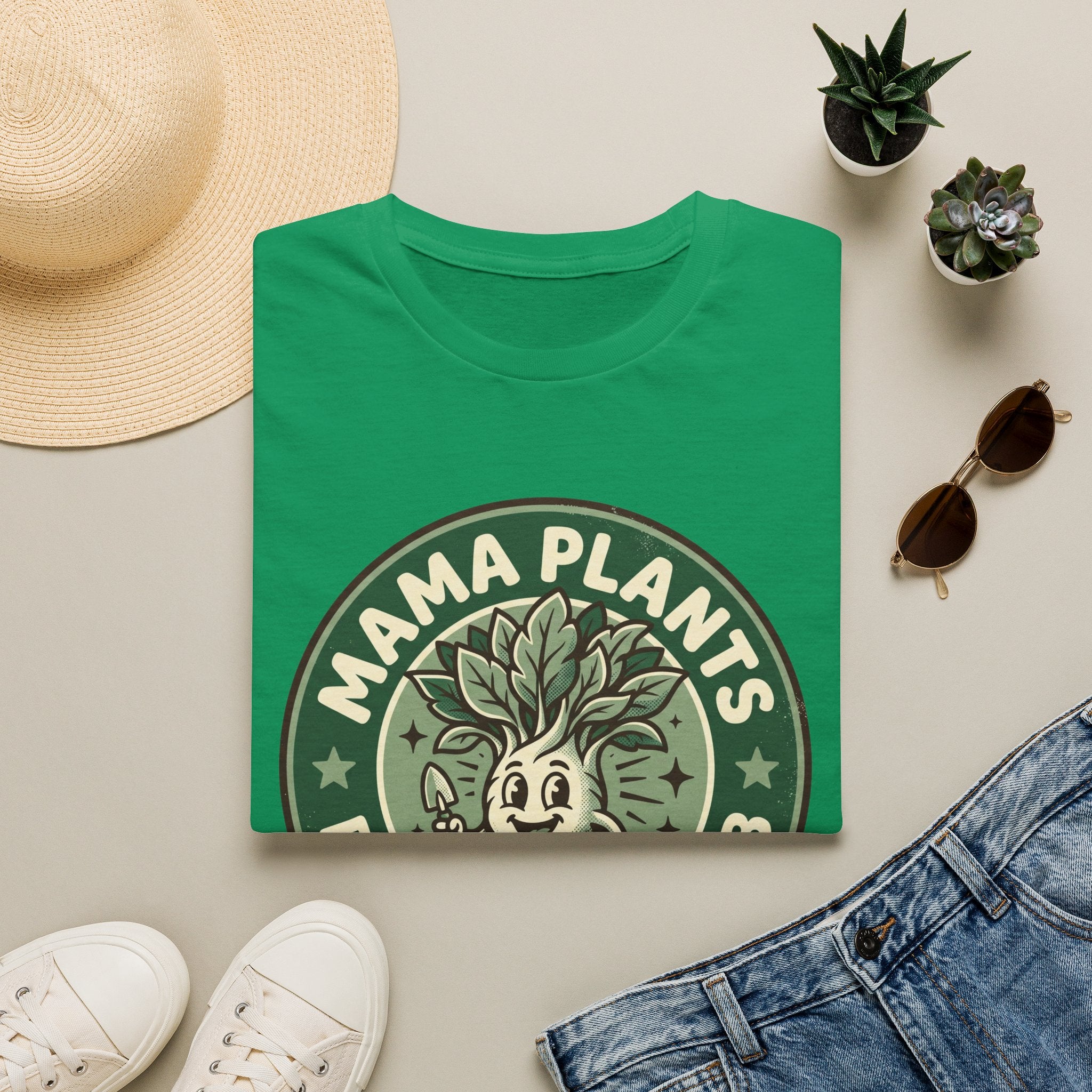 Mama Plants Retro Root Club G1 T-Shirt