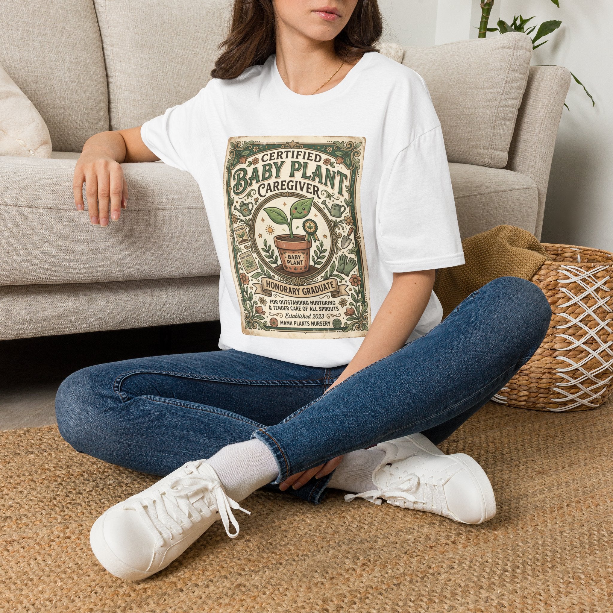 Certified Baby Plant Caregiver G1 T-Shirt