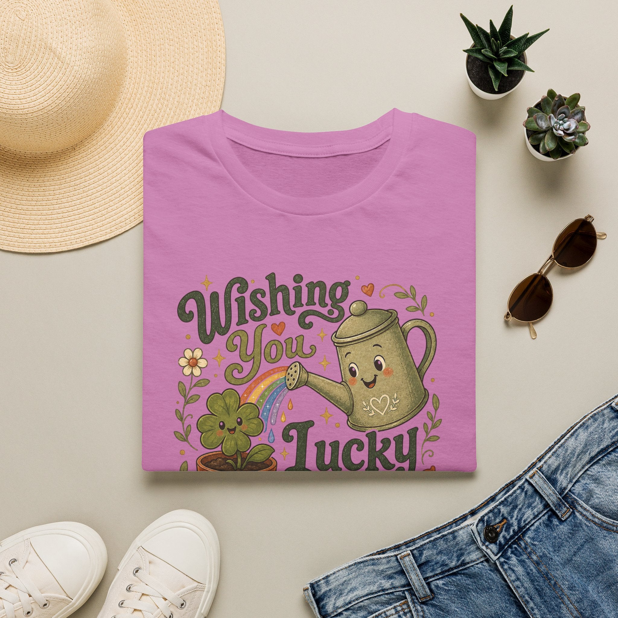 Wishing You Lucky Blooms C1 T-Shirt