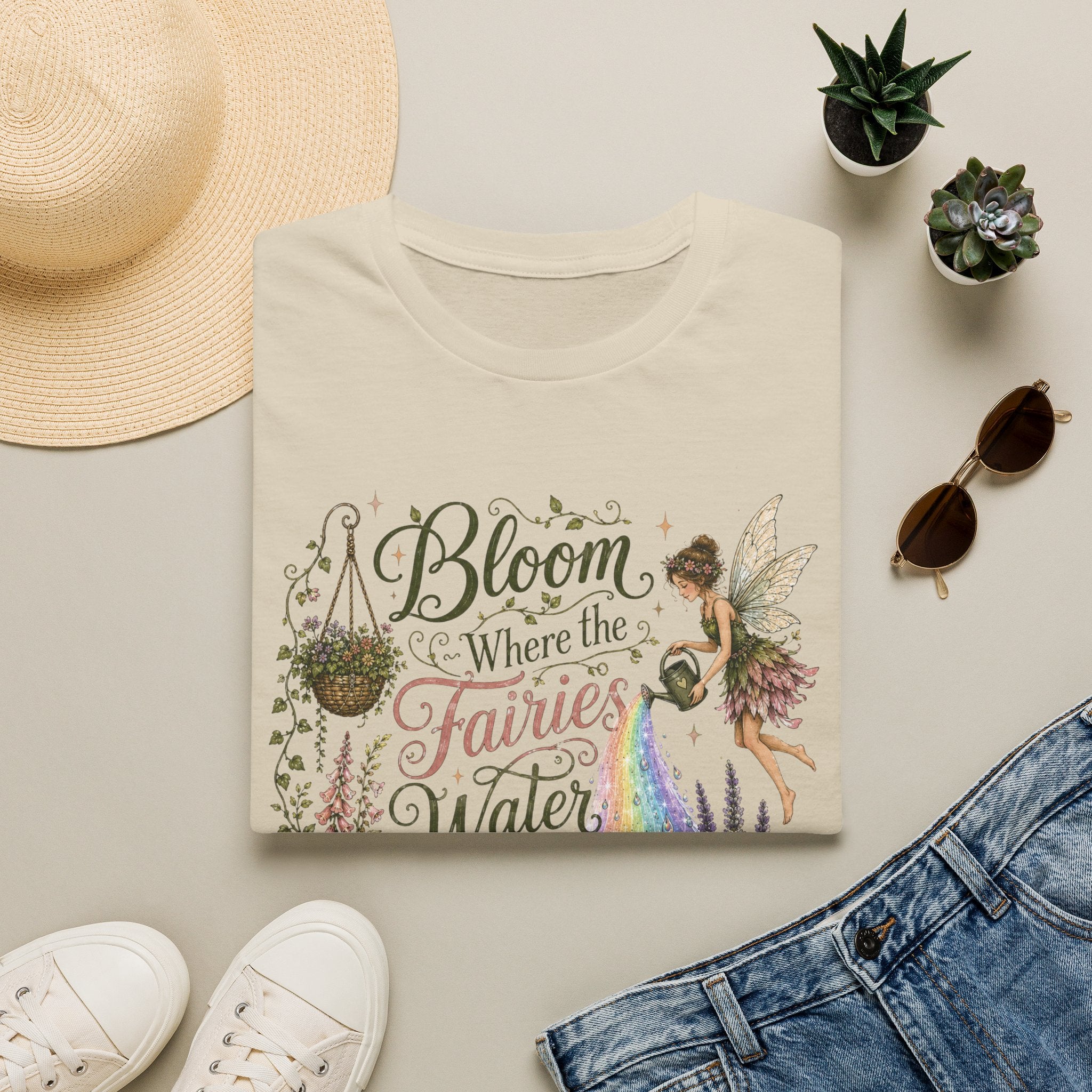 Bloom Where the Fairies Water C1 T-Shirt