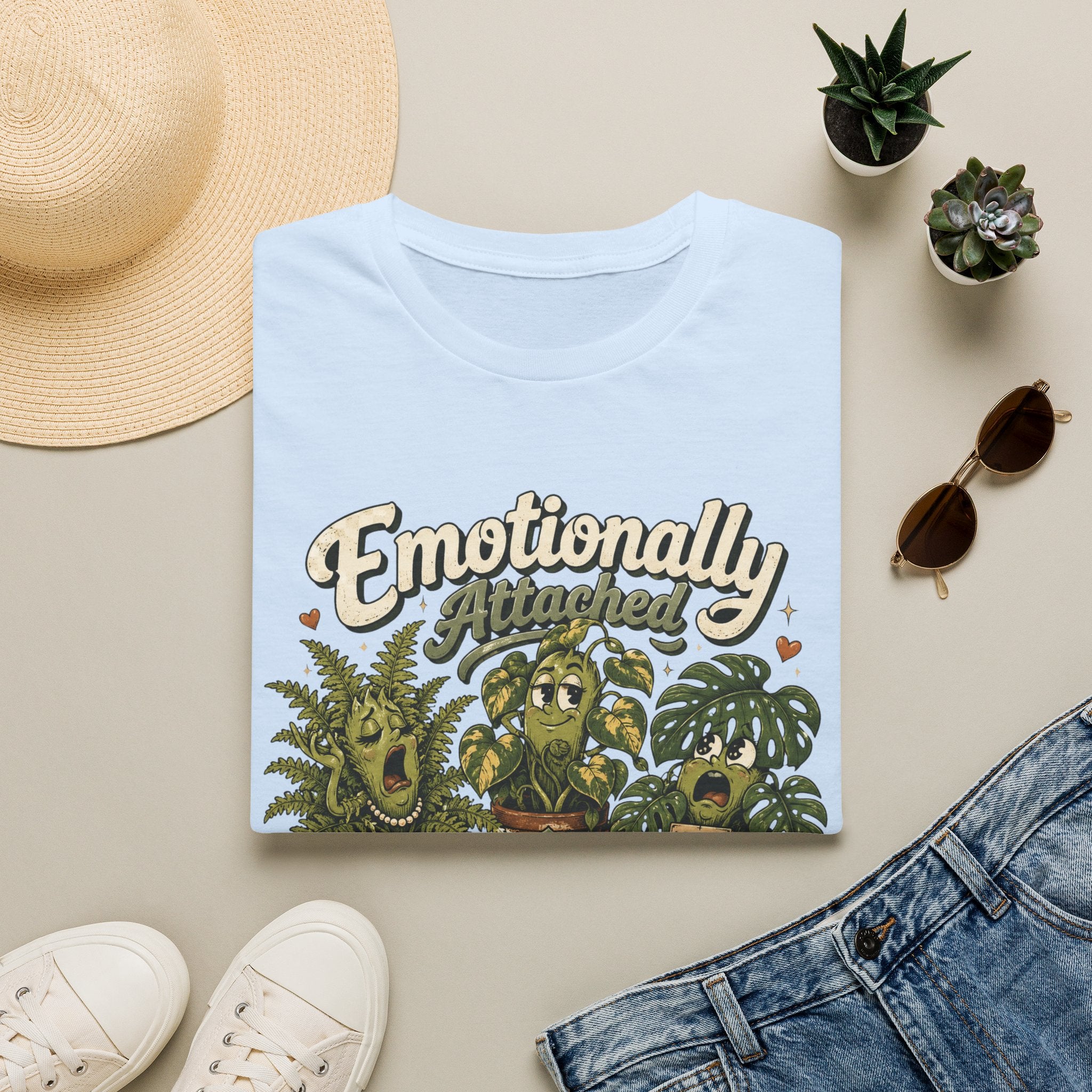 Emotionally Attached to My Plants C1 T-Shirt