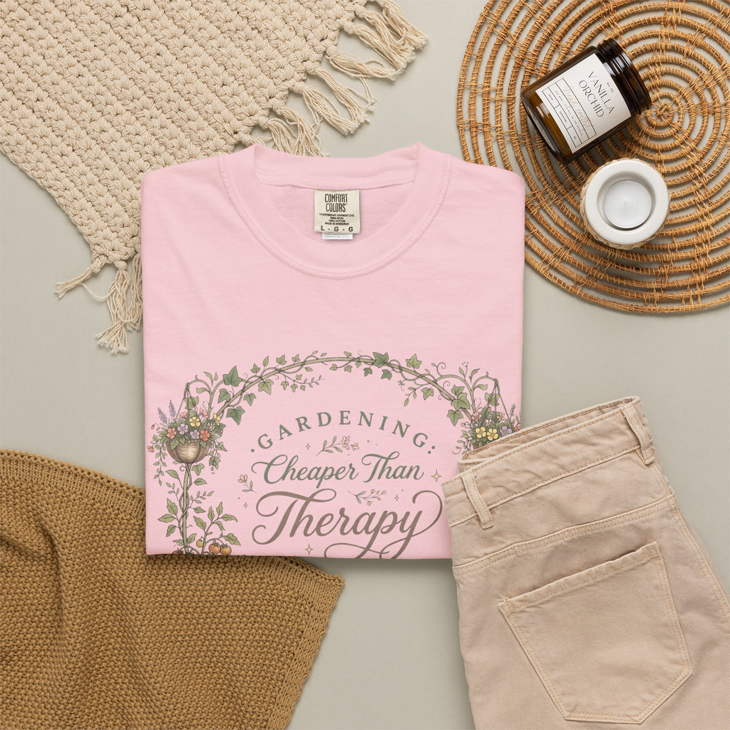 Gardening: Cheaper than Therapy Premium T-Shirt