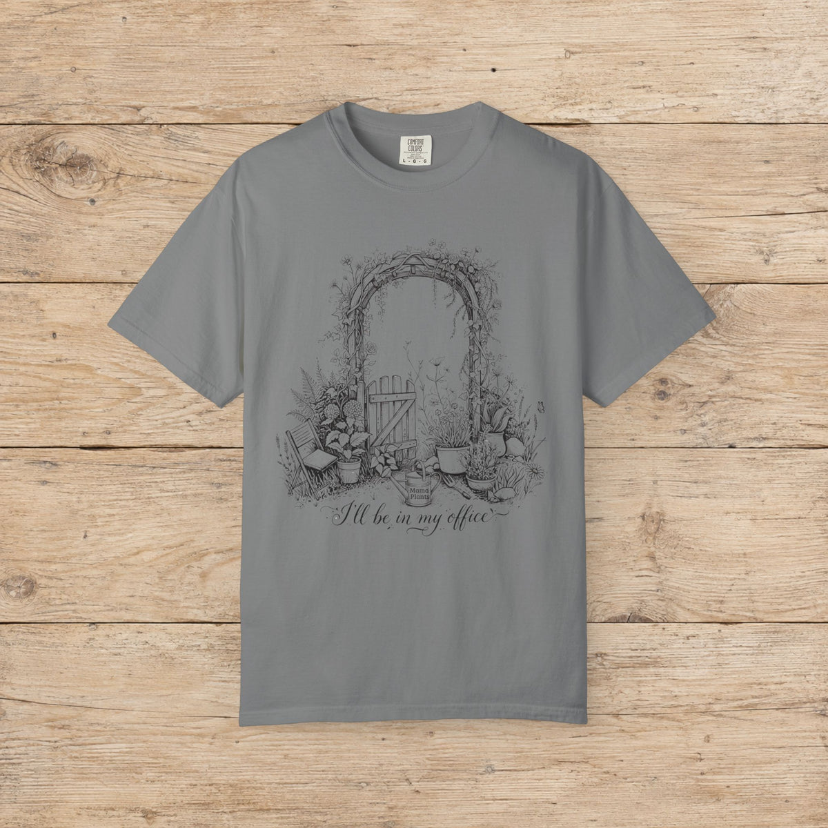 I'll Be in My Office Arch Garden Premium T-Shirt