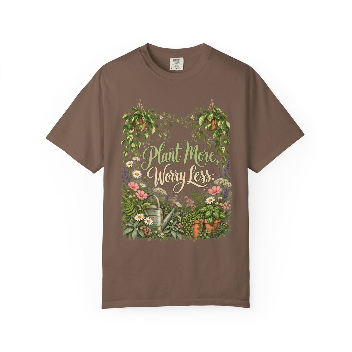 Plant More Worry Less C1 - Premium T-Shirt