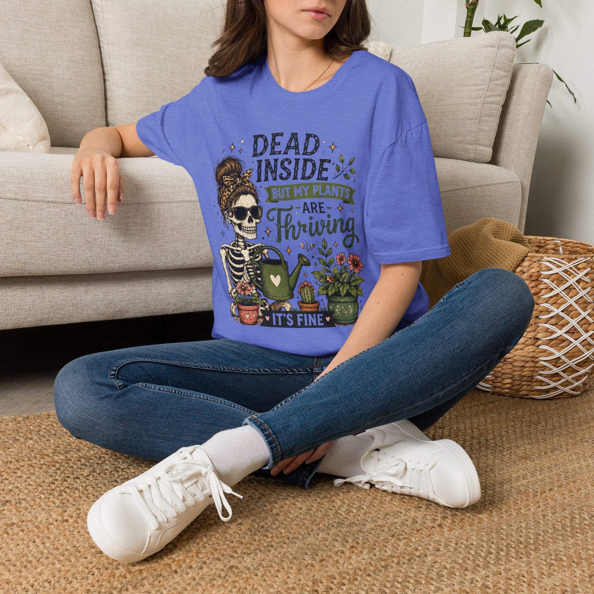 Dead Inside But My Plants Are Thriving C1 T-Shirt