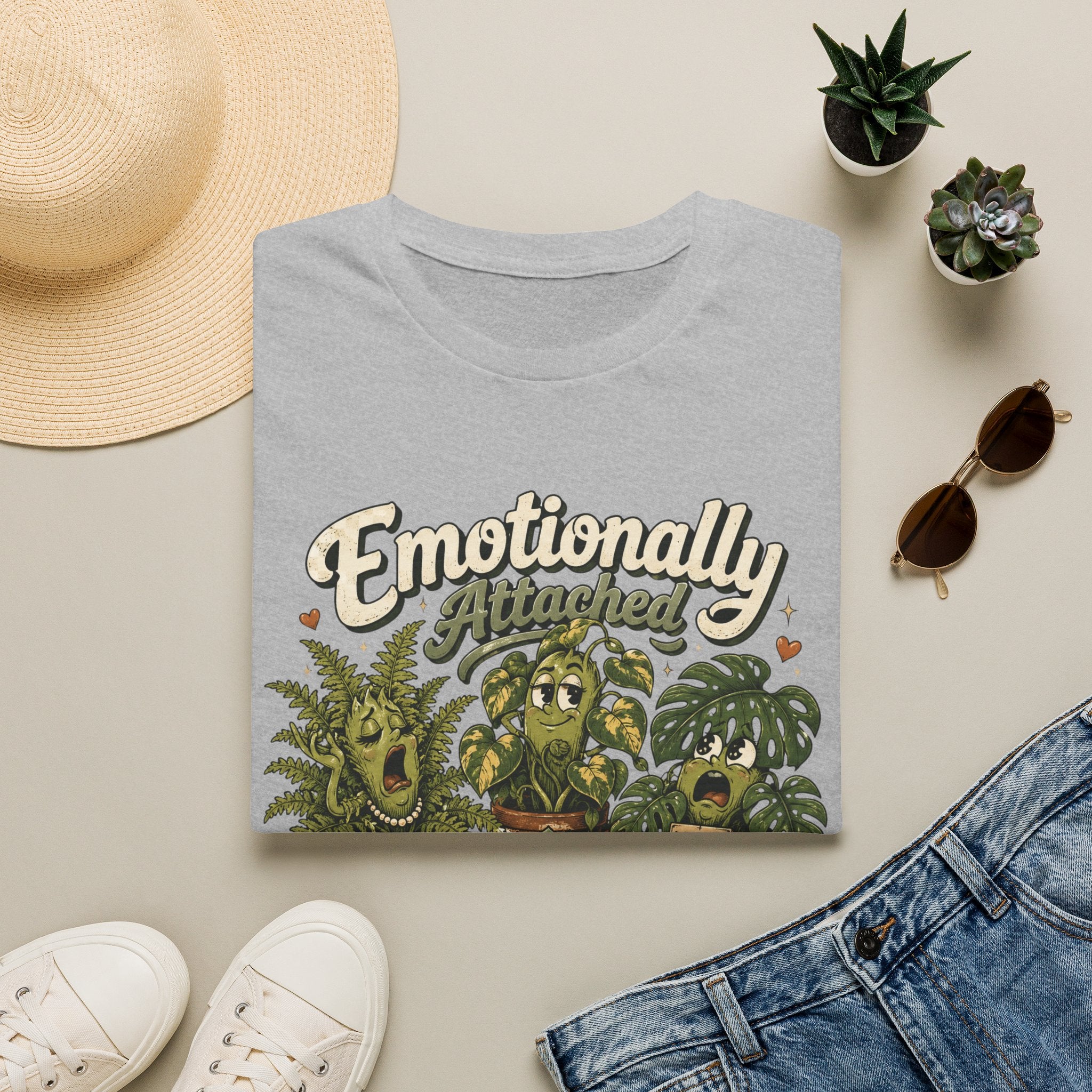 Emotionally Attached to My Plants C1 T-Shirt