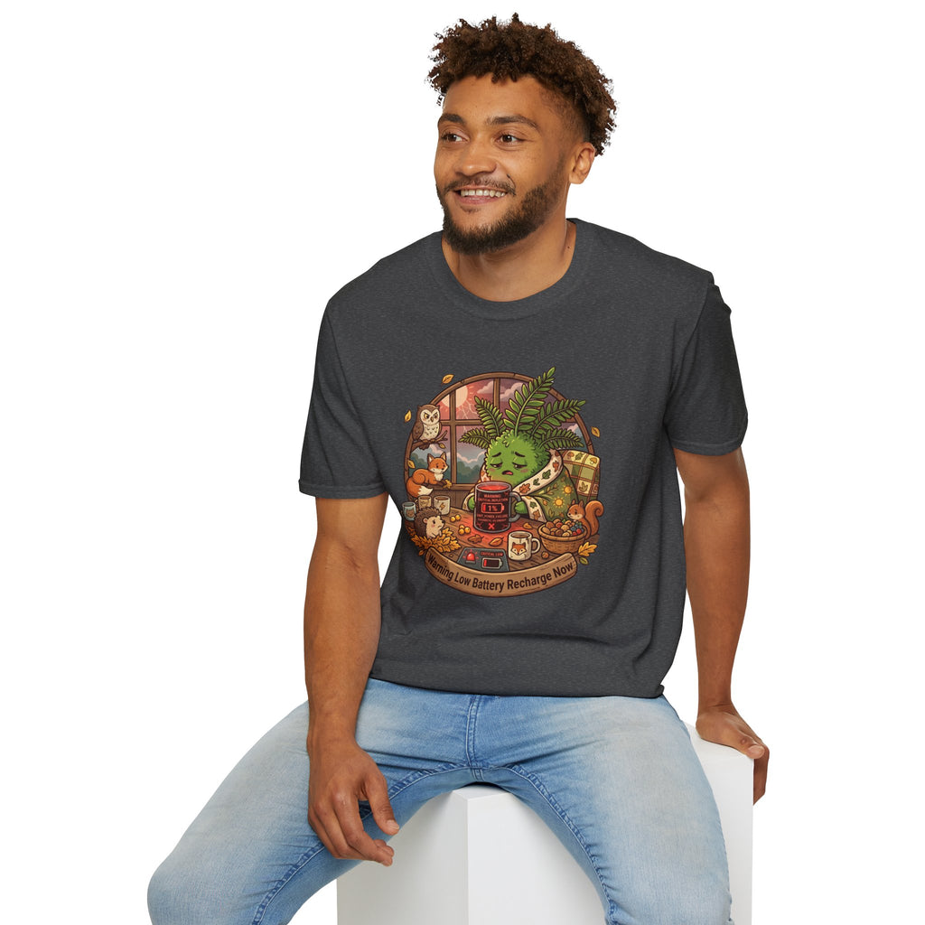 Warning Low Battery Recharge Now G1 T-Shirt
