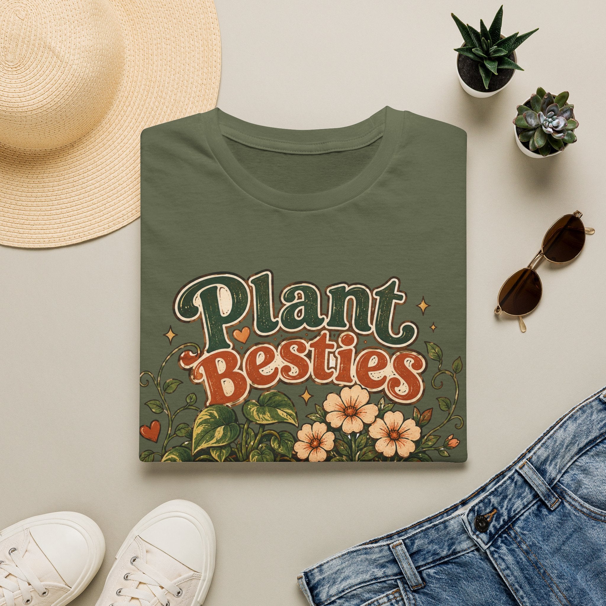 Plant Besties Forever C1 T-Shirt